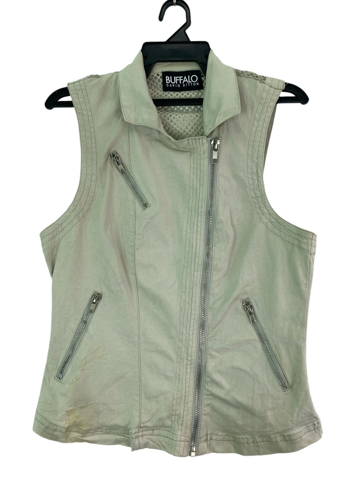 Buffalo David Bitton Buffalo David Bitton biker sleeveless jacket Size US M / EU 48-50 / 2 - 2 Thumbnail