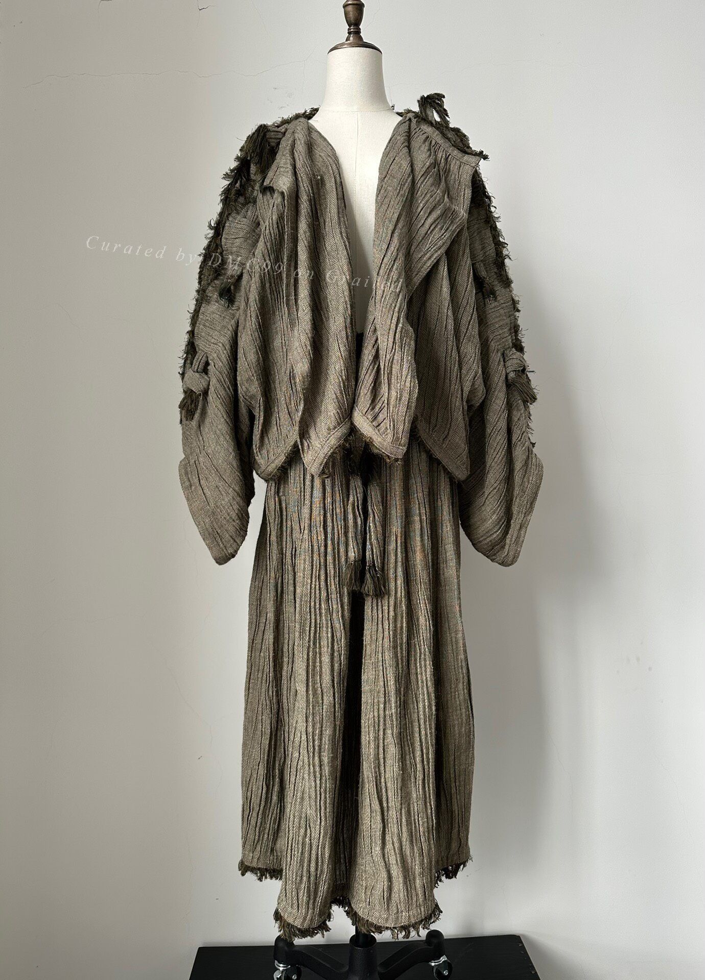 Issey Miyake Issey Miyake 1982 Runway Linen Set Size M / US 6-8 / IT 42-44 - 1 Thumbnail