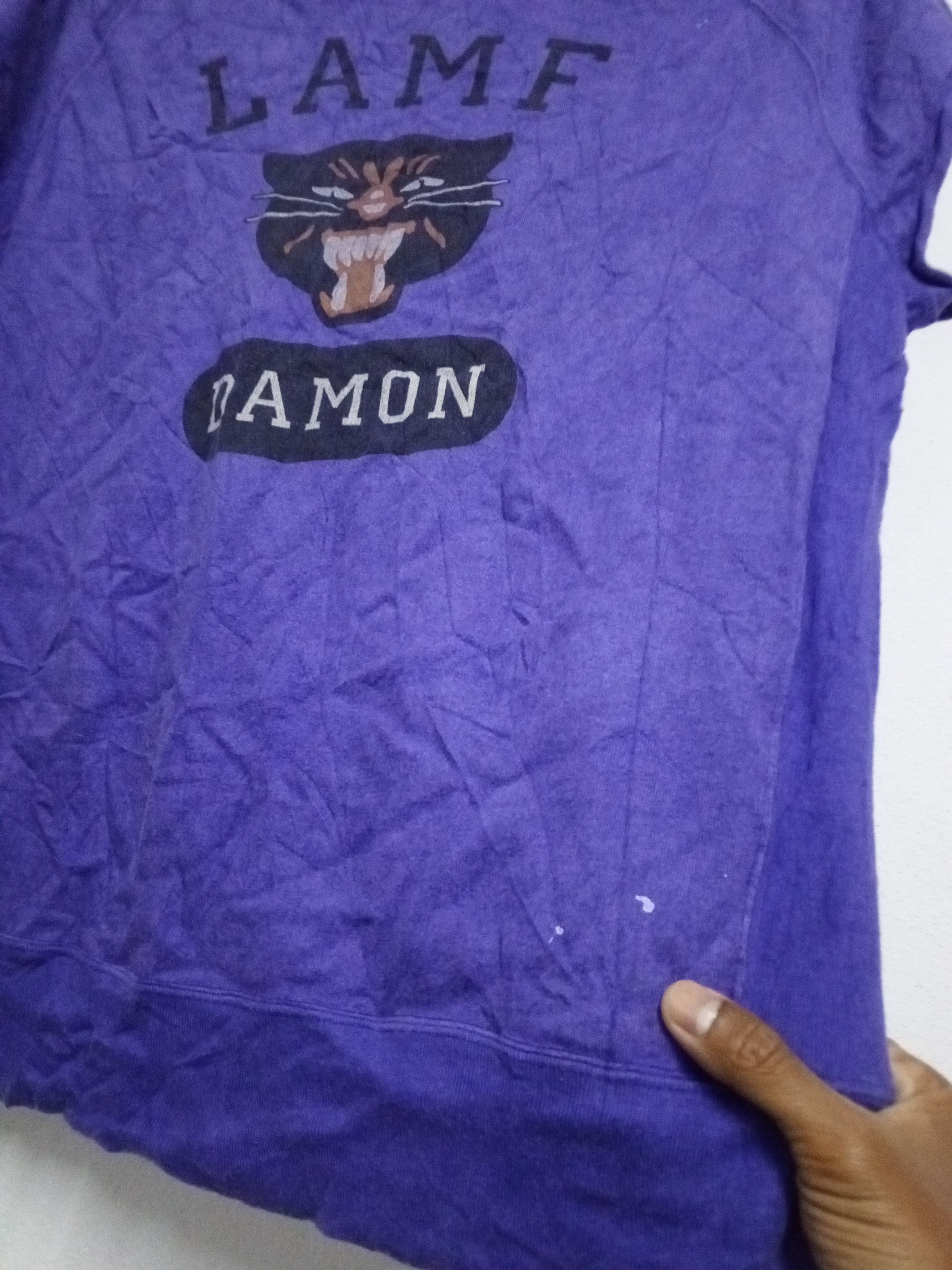 Wtaps Rare wtaps lamf Damon tiger short sleeve Size US L / EU 52-54 / 3 - 14 Thumbnail