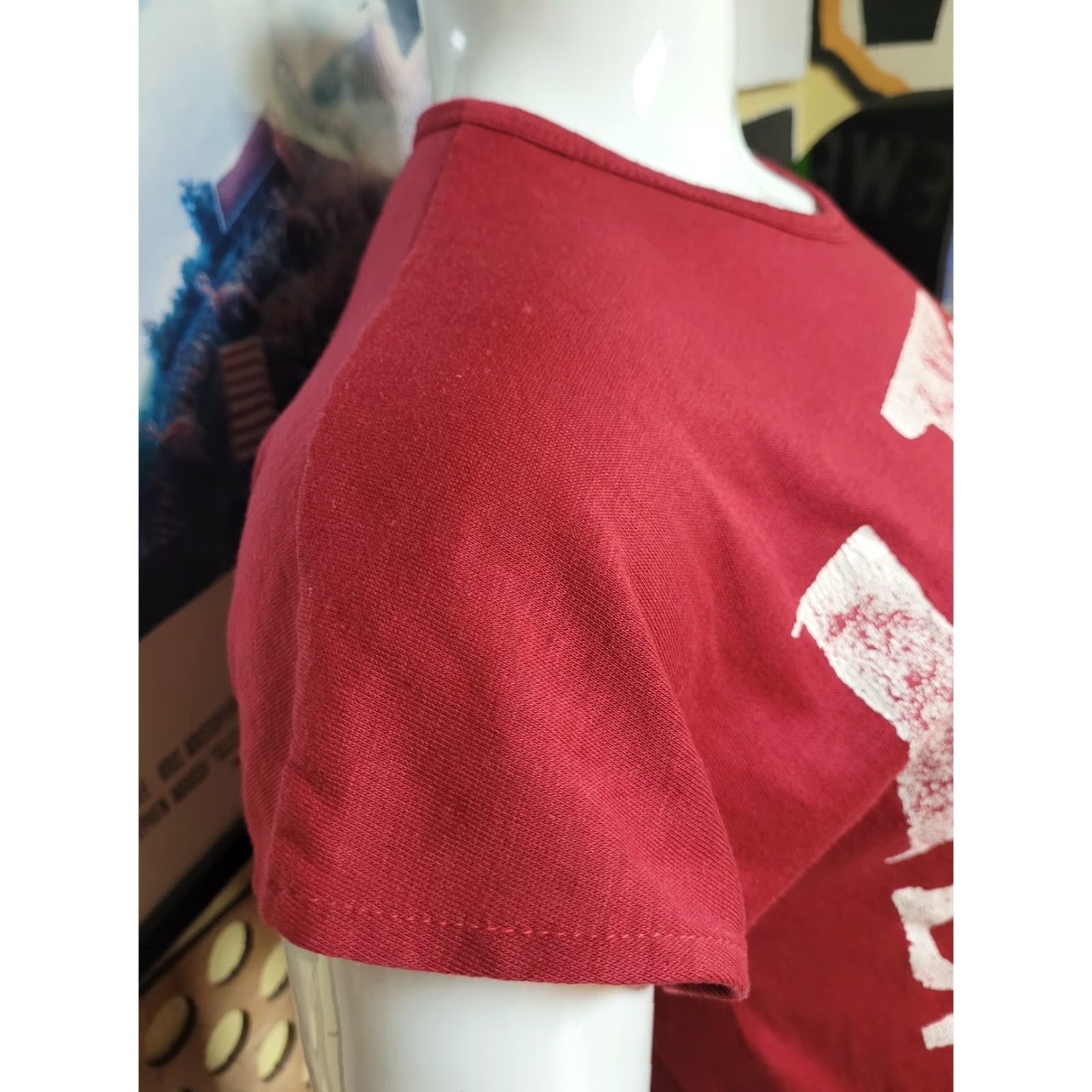 Vintage VTG Artex T-Shirt Medium M Crew Neck Short Sleeve Red Key Largo Florida Keys Spellout Bars Beach Florida Men Size US M / EU 48-50 / 2 - 3 Thumbnail