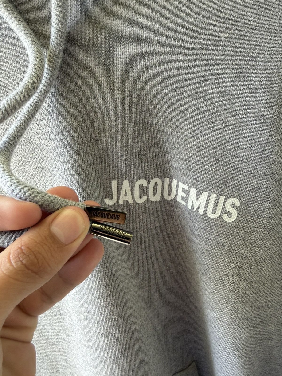 Jacquemus Jacquemus Gray Hoodie Small Size US S / EU 44-46 / 1 - 2 Thumbnail