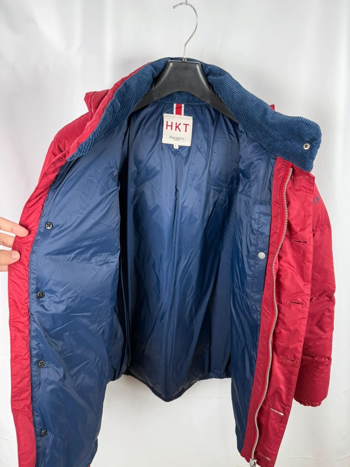 Hackett HKT Hackett Patriot Down Puffer Jacket size L Size US L / EU 52-54 / 3 - 10 Thumbnail