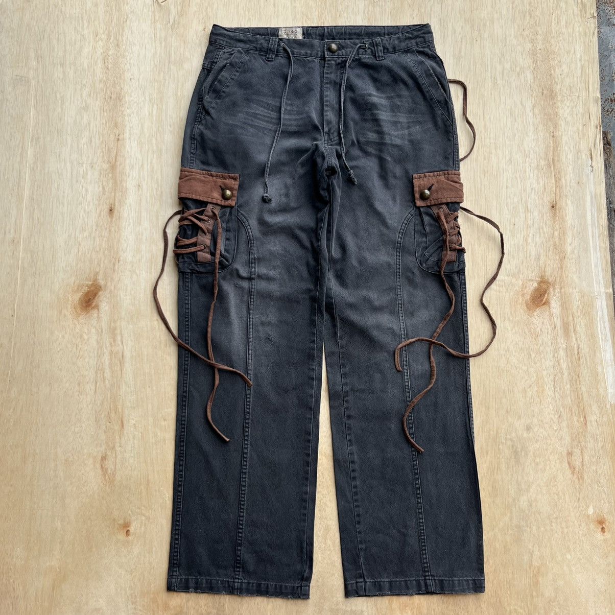Japanese Brand R&G LACE UP CARGO LIKE JAPANESE BRAND Size US 34 / EU 50 - 1 Thumbnail