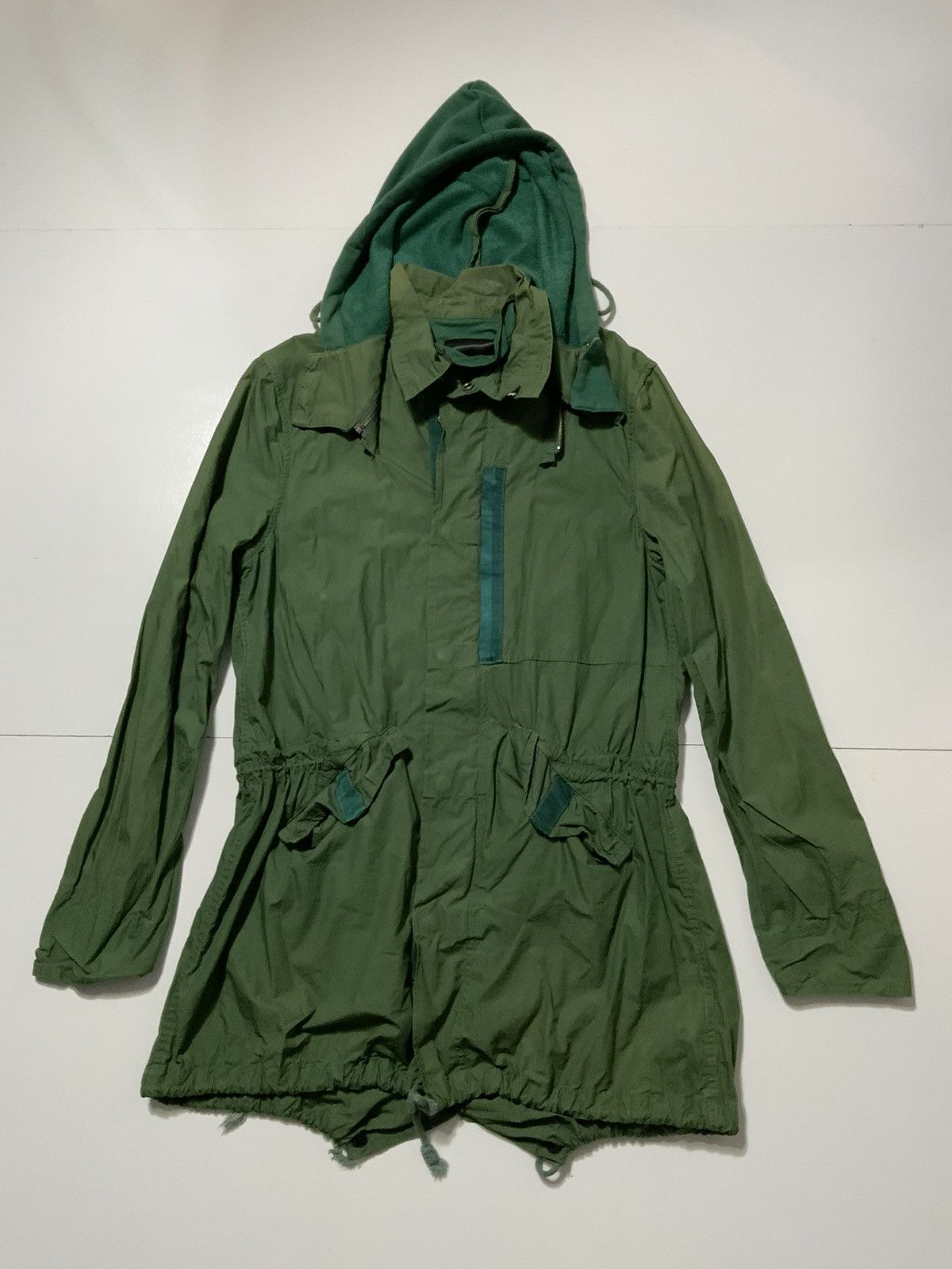 Denham The Jeanmaker Fjord Style Fishtail Parka Twill Jacket
