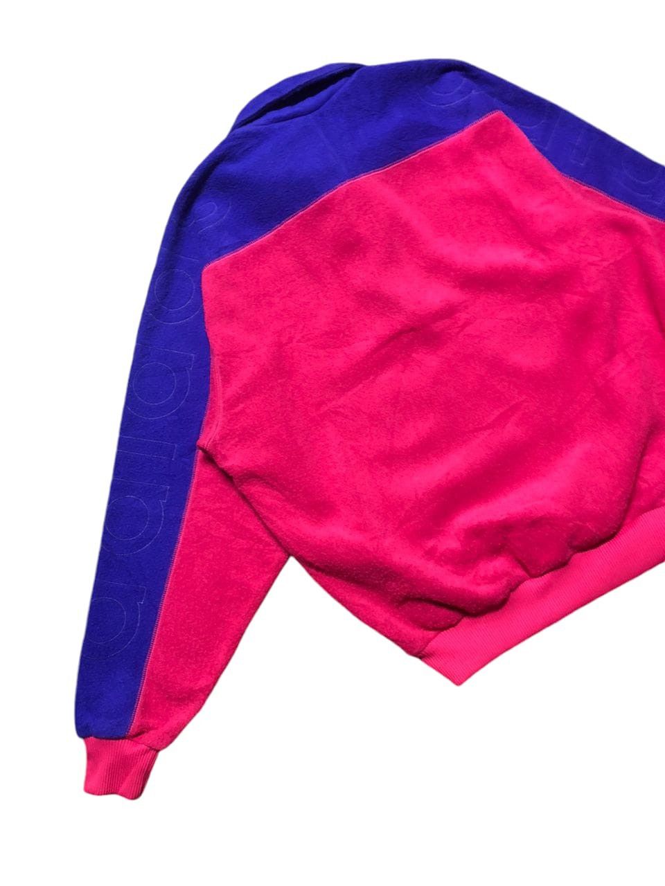 Adidas × Descente × Vintage Vintage 90s Adidas Fleece Sweater Half Zipper Center Logo Size US M / EU 48-50 / 2 - 8 Thumbnail