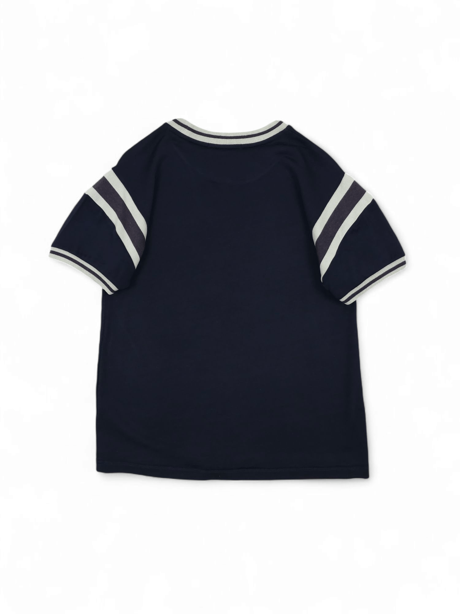 Alexander Wang 💎 Alexander Wang Navy Black Blouse T-shirt Size XS / US 0-2 / IT 36-38 - 2 Thumbnail