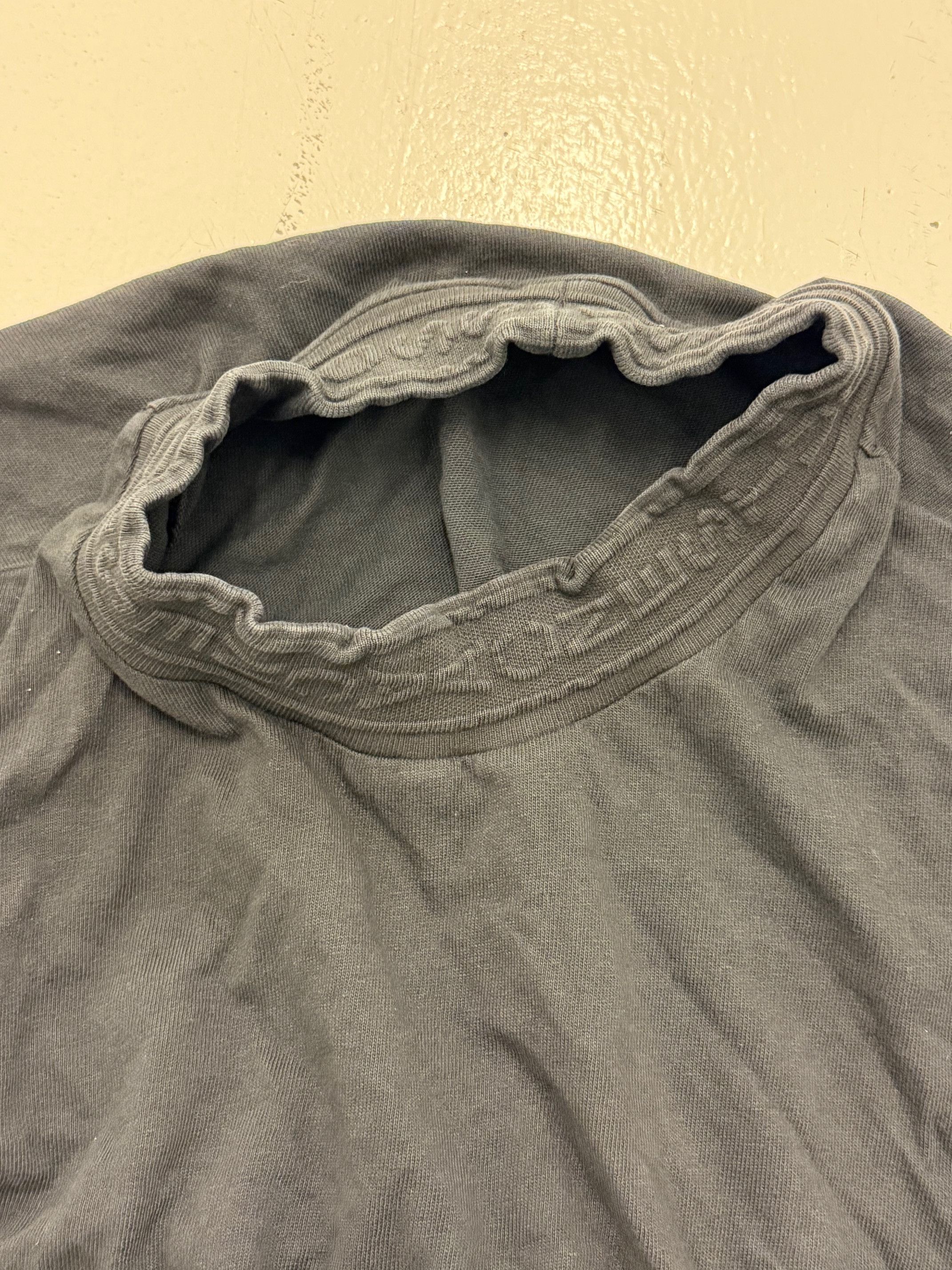Acne Studios Elco Chain Rib Oversized L T-Shirt in Faded Gray/Black Size US L / EU 52-54 / 3 - 5 Thumbnail