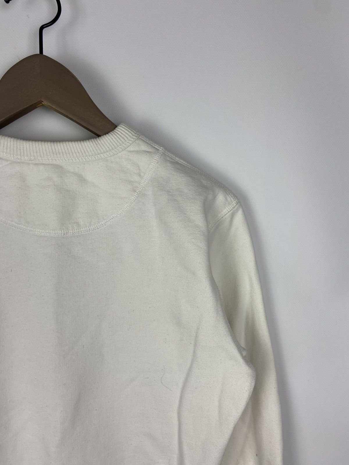 Designer × Kenzo Kenzo x H&M Sweatshirt White Embroidered Cotton Womens Sz XS Size XS / US 0-2 / IT 36-38 - 16 Thumbnail