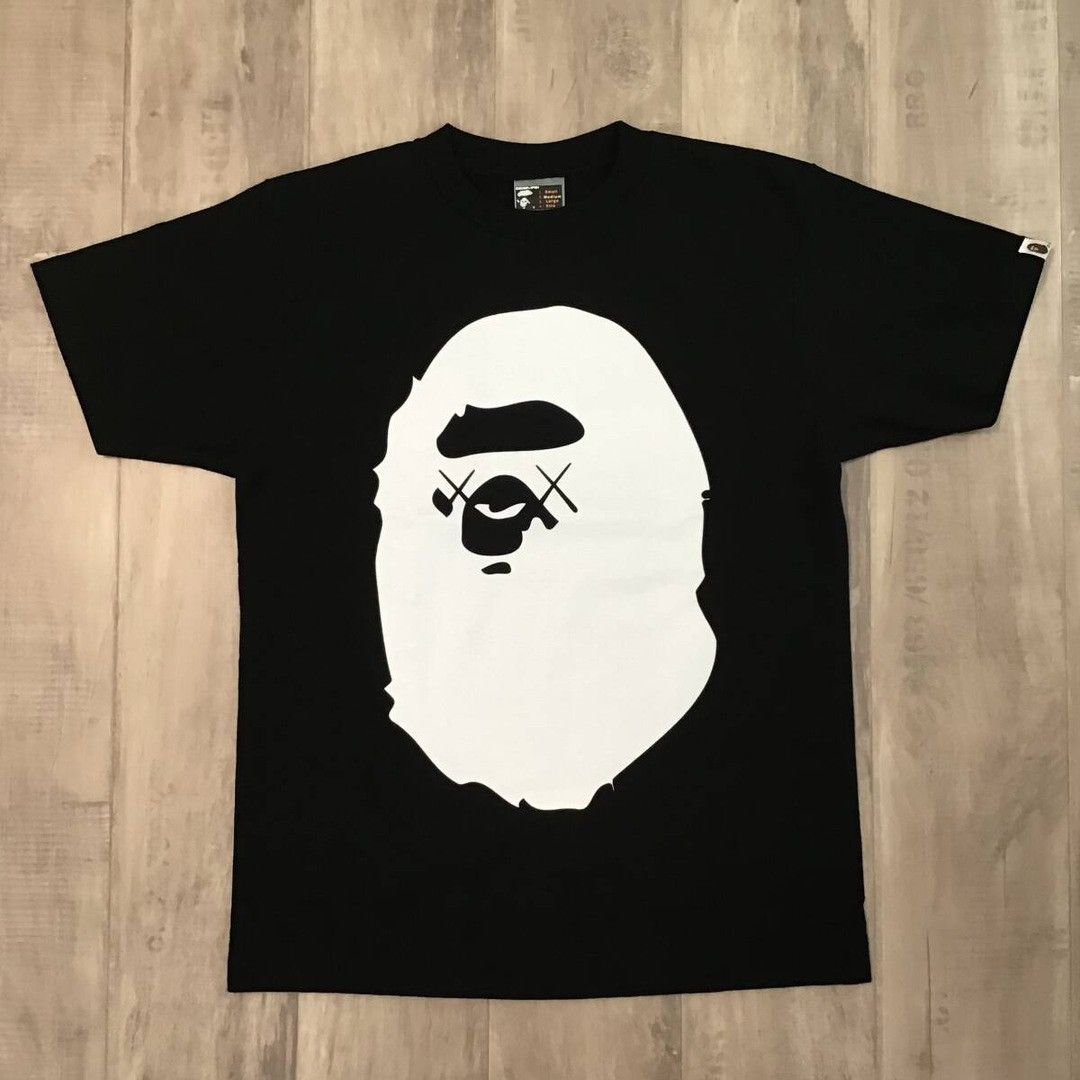 Bape × Kaws BAPE × KAWS BIG HEAD T-shirt a bathing ape NIGO Size US M / EU 48-50 / 2 - 2 Thumbnail
