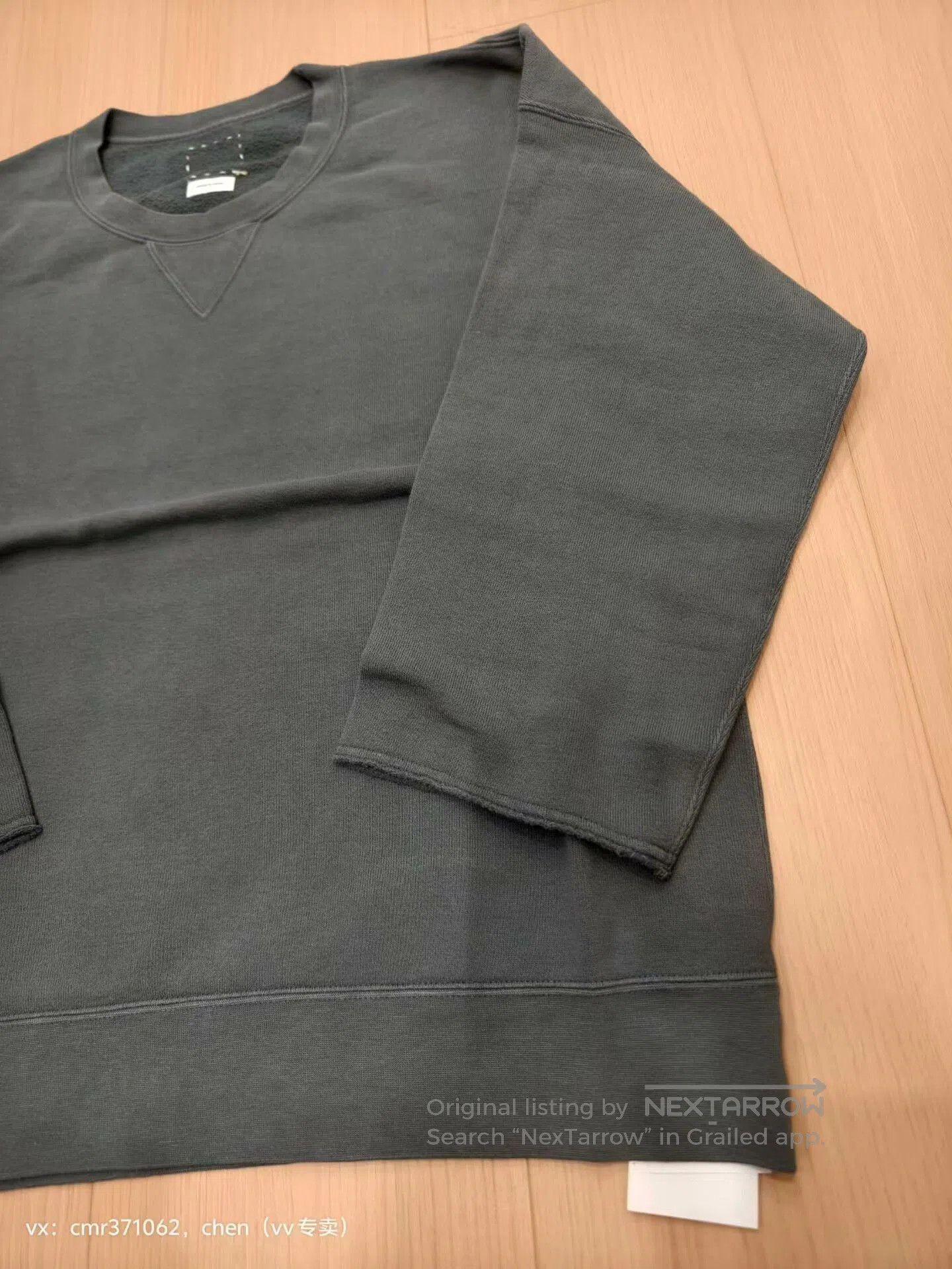 Visvim VISVIM JUMBO SB SWEAT 3/4 DMGD. Size US L / EU 52-54 / 3 - 3 Thumbnail