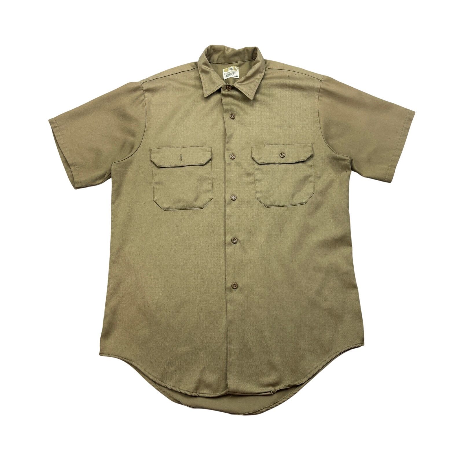 Vintage Vintage 70s Big Mac Penney's Penn Prest Work Shirt Men's M Size US M / EU 48-50 / 2 - 1 Thumbnail