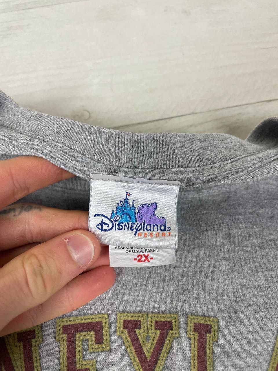 Disney Vintage Disneyland Since 1955 Mickey Mouse T Shirt Size US XXL / EU 58 / 5 - 10 Thumbnail