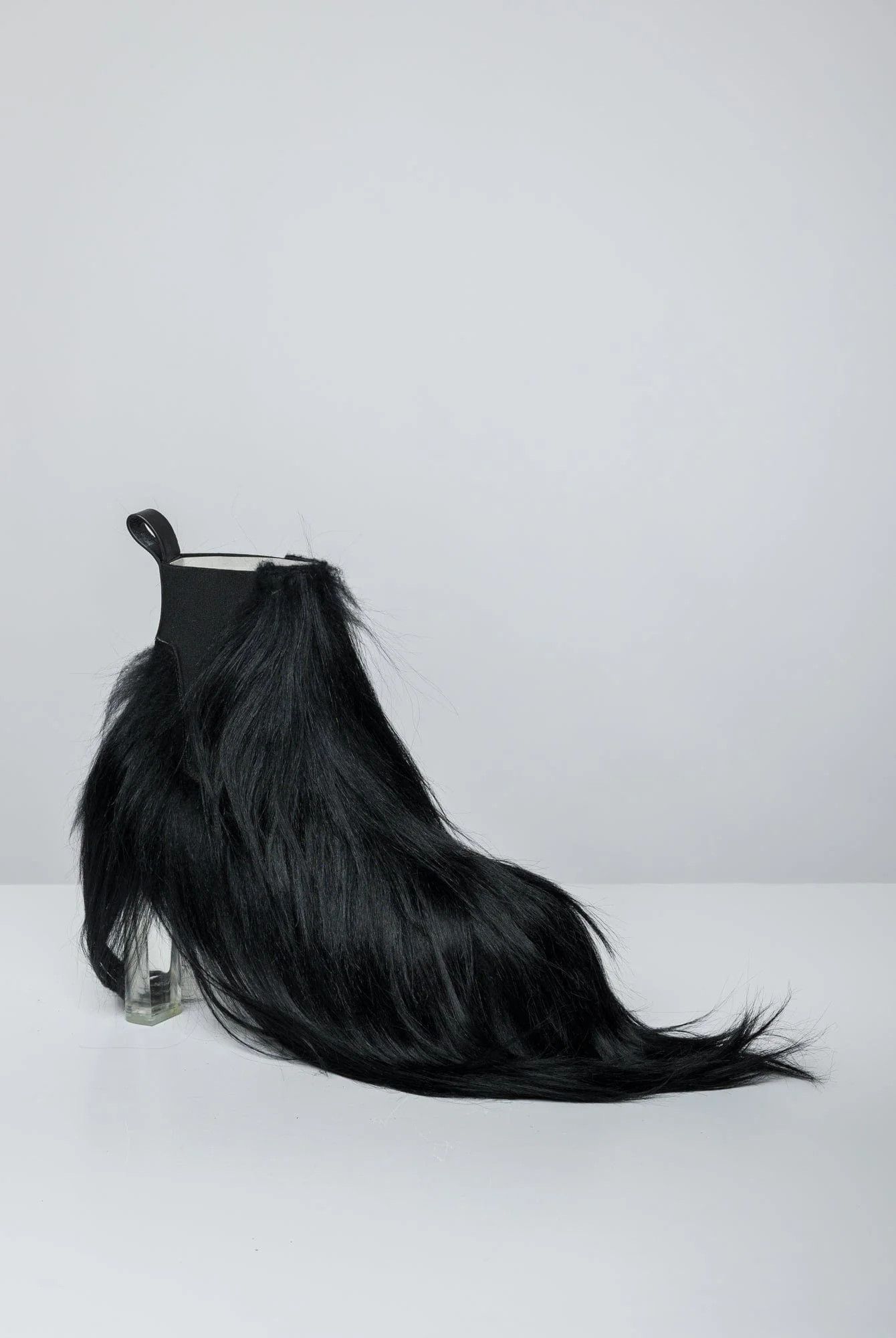 Rick Owens Minimal Grill Beatle 65 in black fur Size US 9 / EU 42 - 1 Thumbnail