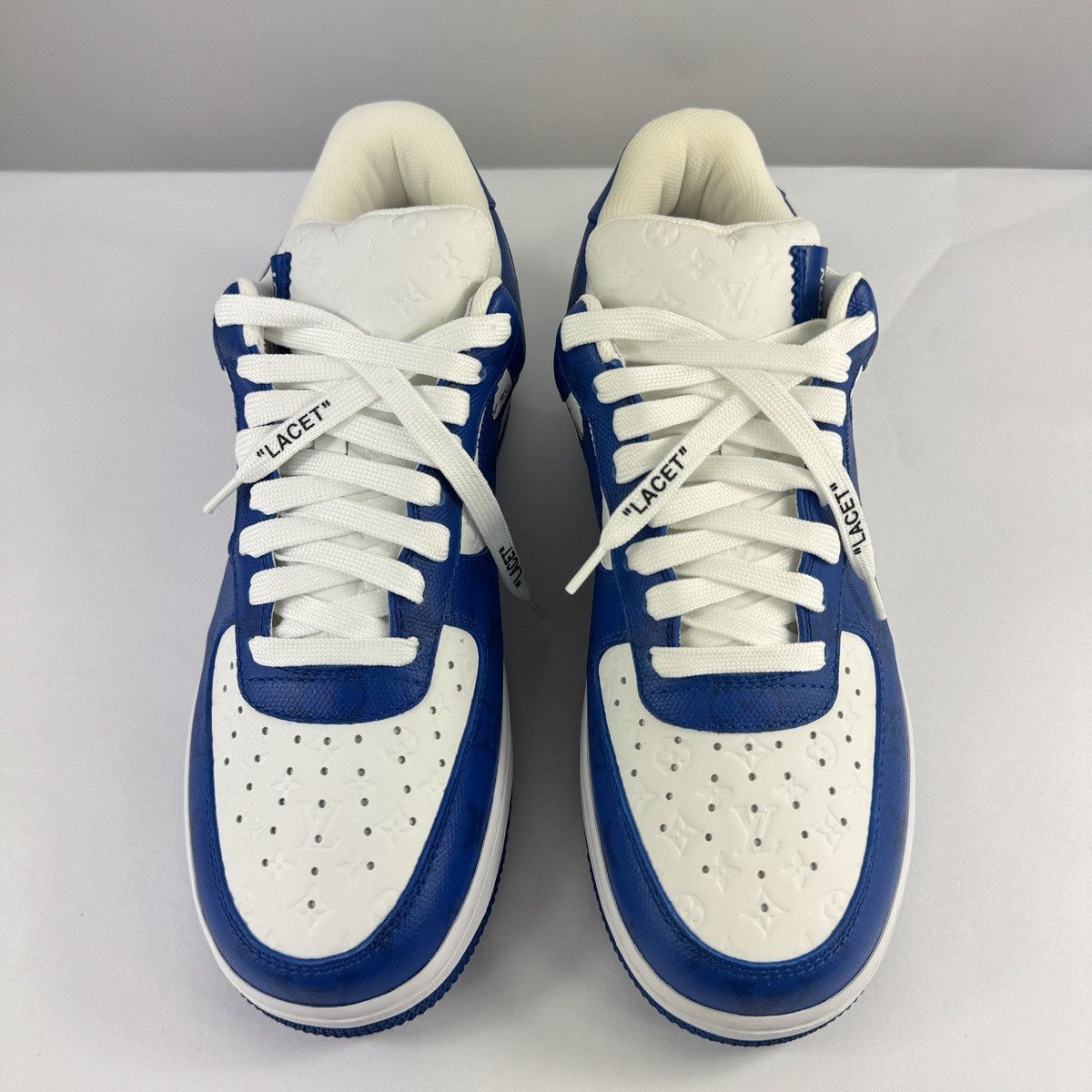 Louis Vuitton LOUIS VUITTON X AIR FORCE 1 BLUE SNEAKERS Size US 8.5 / EU 41-42 - 2 Thumbnail