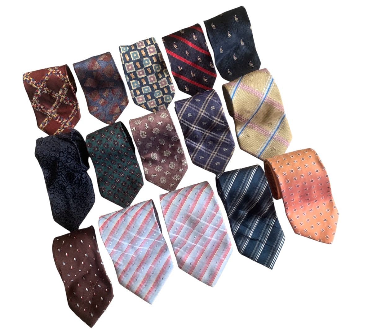 Balenciaga Mixed branded tie 15 pieces Size ONE SIZE - 1 Thumbnail