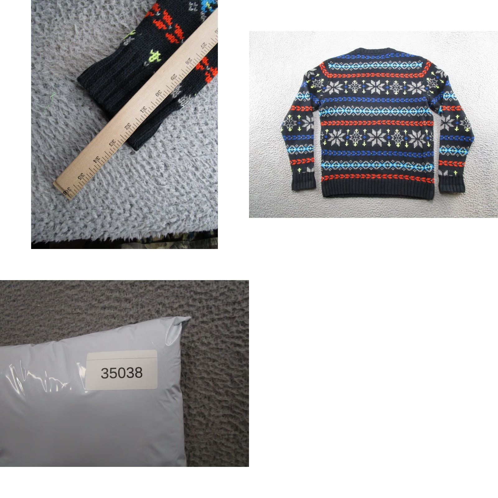 American Eagle Outfitters American Eagle Nordic Fair Isle Knit Pullover Christmas Sweater Size L Cotton Size US L / EU 52-54 / 3 - 8 Thumbnail