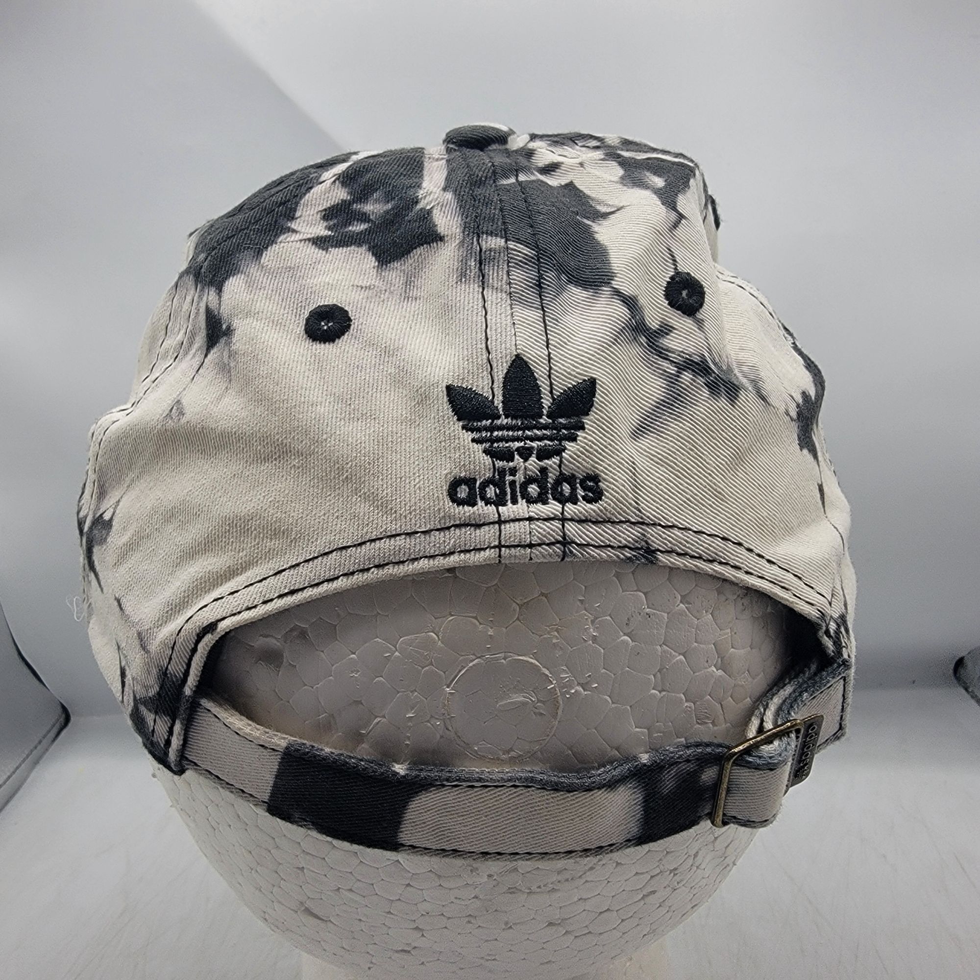 Adidas Adidas Tie Dye Adults Black White Baseball Hat Cap Adjustabl Size ONE SIZE - 3 Thumbnail