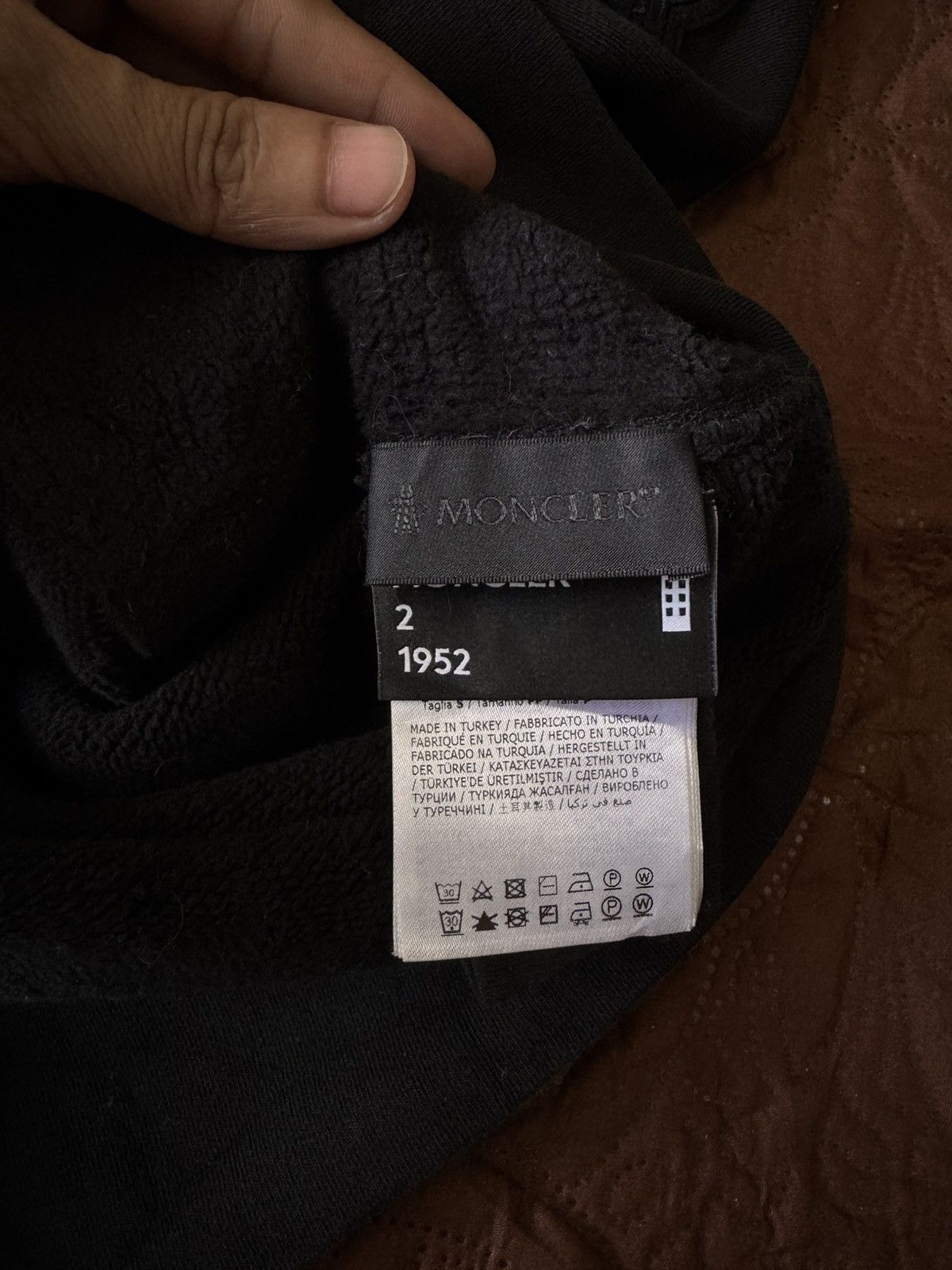 Moncler Genius Moncler 1952 genius embroidery with black patch sleve hooded Size US S / EU 44-46 / 1 - 9 Thumbnail