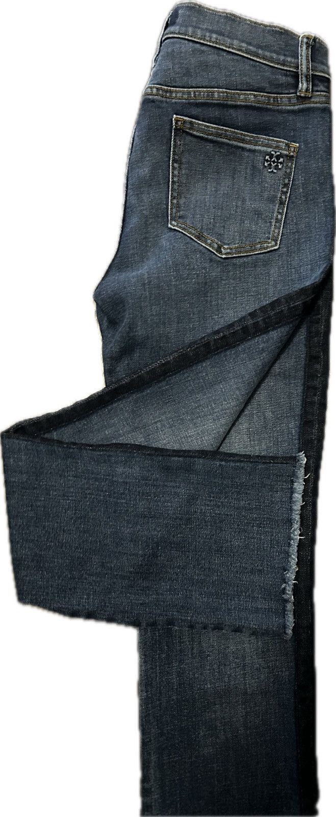 Tory Burch Tory Burch Harley denim fringed side panel jeans Size 26" / US 2 / IT 38 - 6 Thumbnail