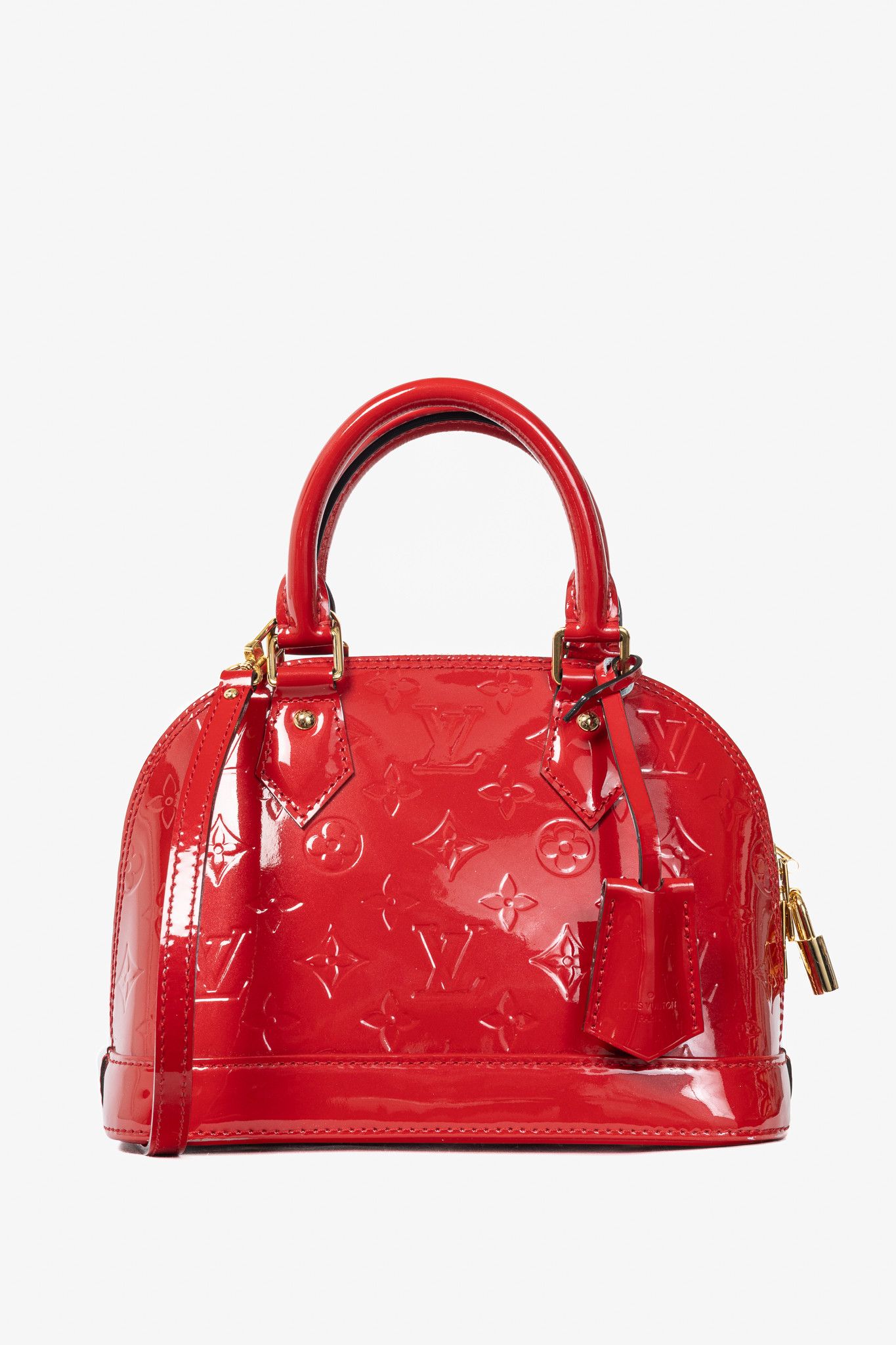 Louis Vuitton Louis Vuitton Alma BB Cerise Monogram Vernis Tote Size ONE SIZE - 1 Thumbnail