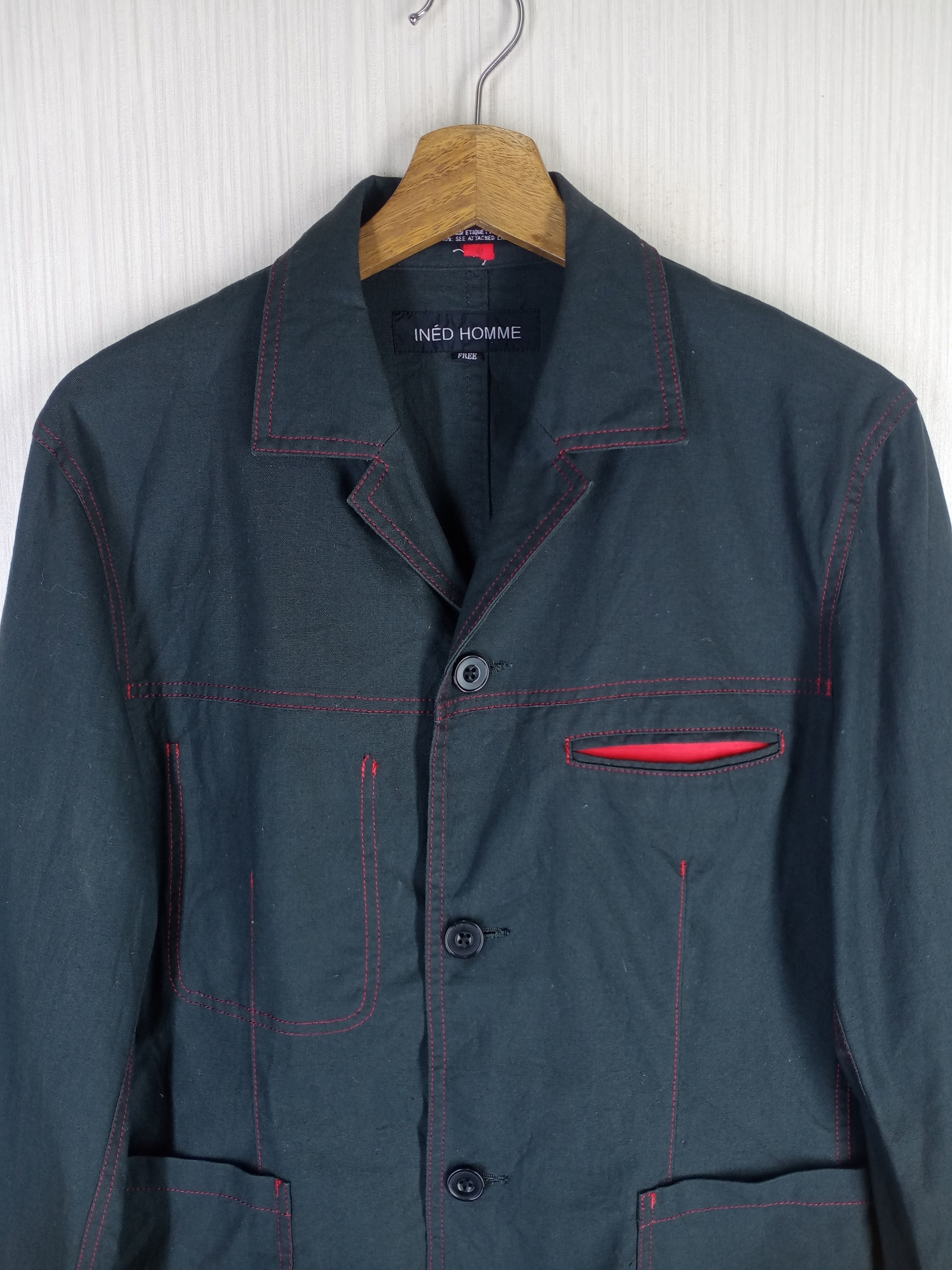 Yohji Yamamoto Rare Vintage Ined Homme By Yohji Yamamoto Jacket Size US M / EU 48-50 / 2 - 5 Thumbnail