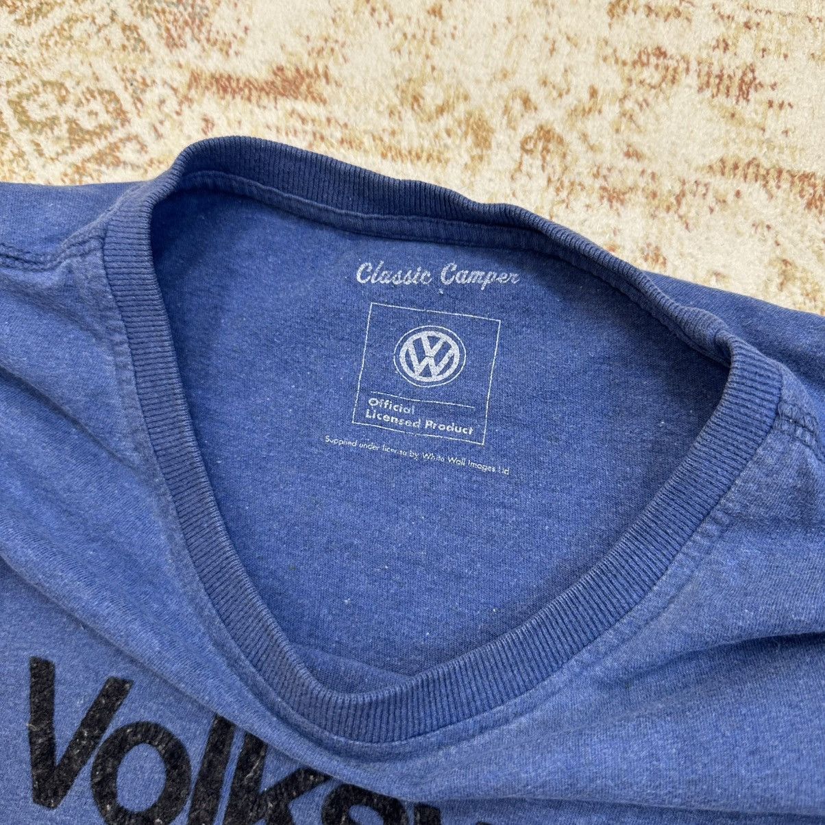 Japanese Brand × Vintage Vintage Volkswagen T-shirts Campervan Big Logo Used Size US XXL / EU 58 / 5 - 7 Thumbnail