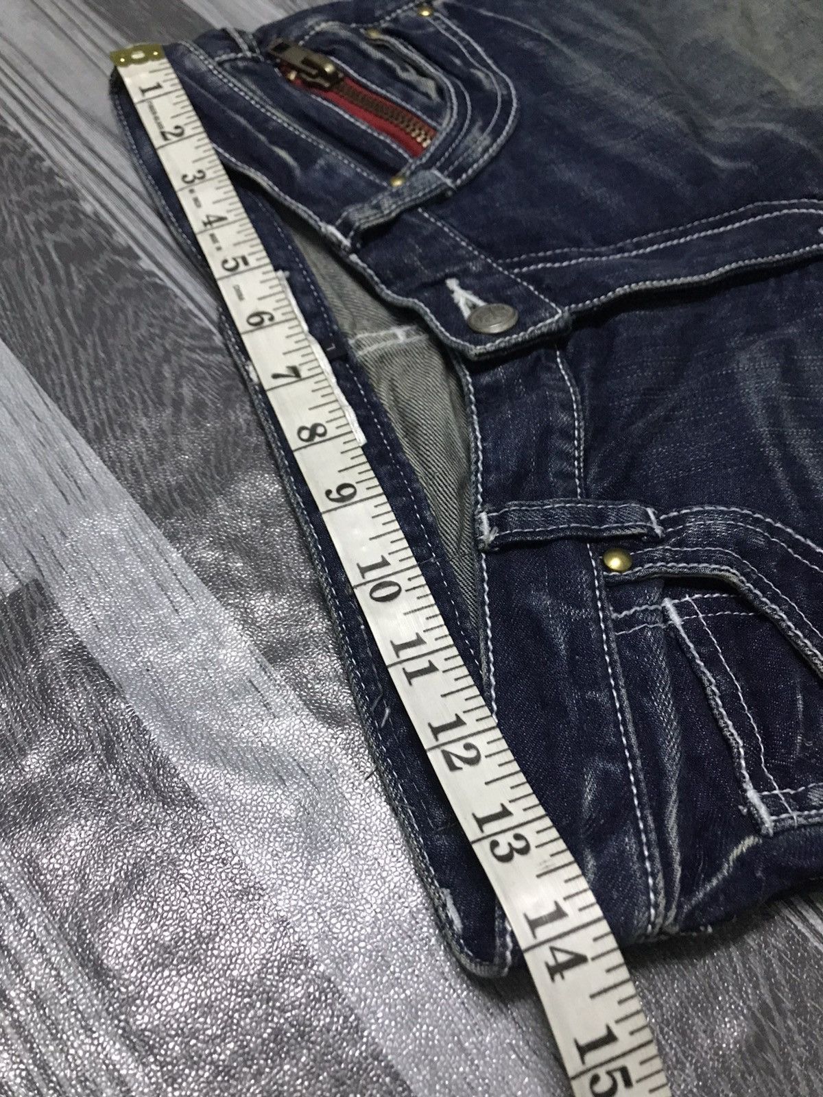 Designer × Japanese Brand × Vintage Genoese 3q women pants okayama city Size 29" - 7 Thumbnail