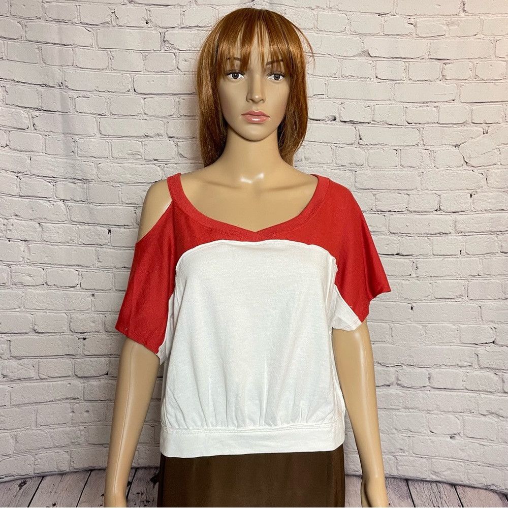 Free People NWT New Free People Colorblock Field Goal Crop T-Shirt Size Size M / US 6-8 / IT 42-44 - 3 Thumbnail