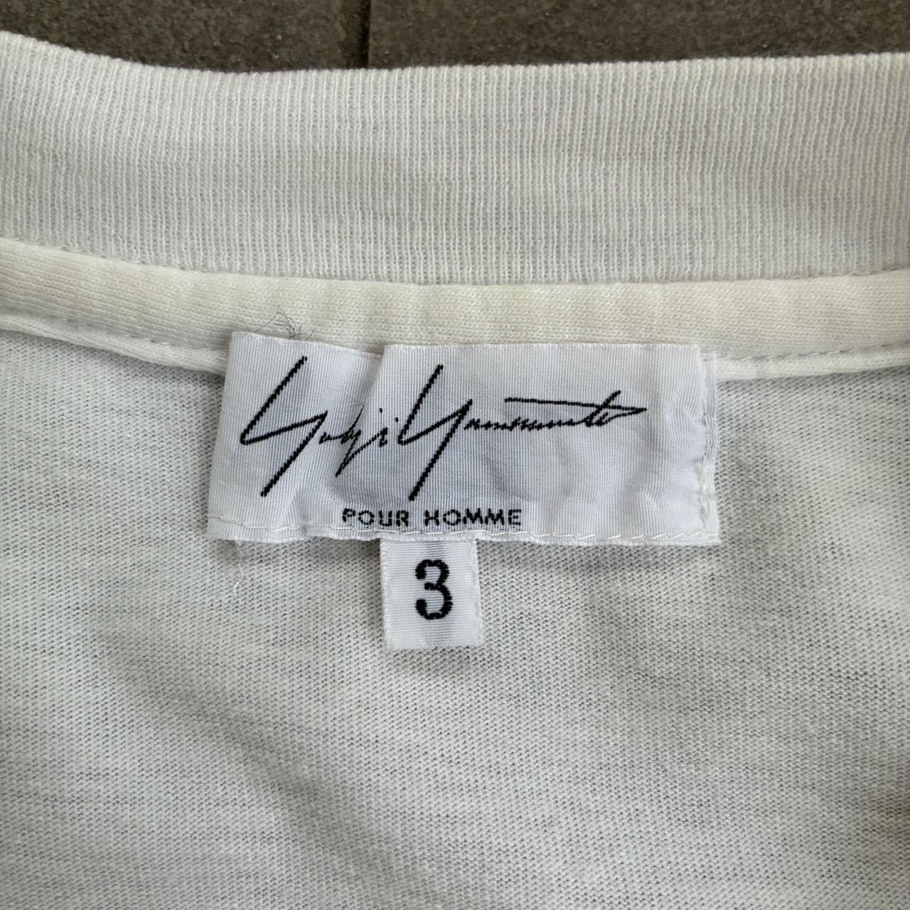Yohji Yamamoto Yohji Yamamoto Pour Homme quality control t-shirt Size US L / EU 52-54 / 3 - 2 Thumbnail