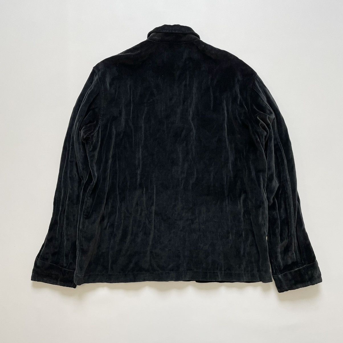 Our Legacy ‘Metal’ Black Velvet Box Jacket Size US M / EU 48-50 / 2 - 10 Thumbnail