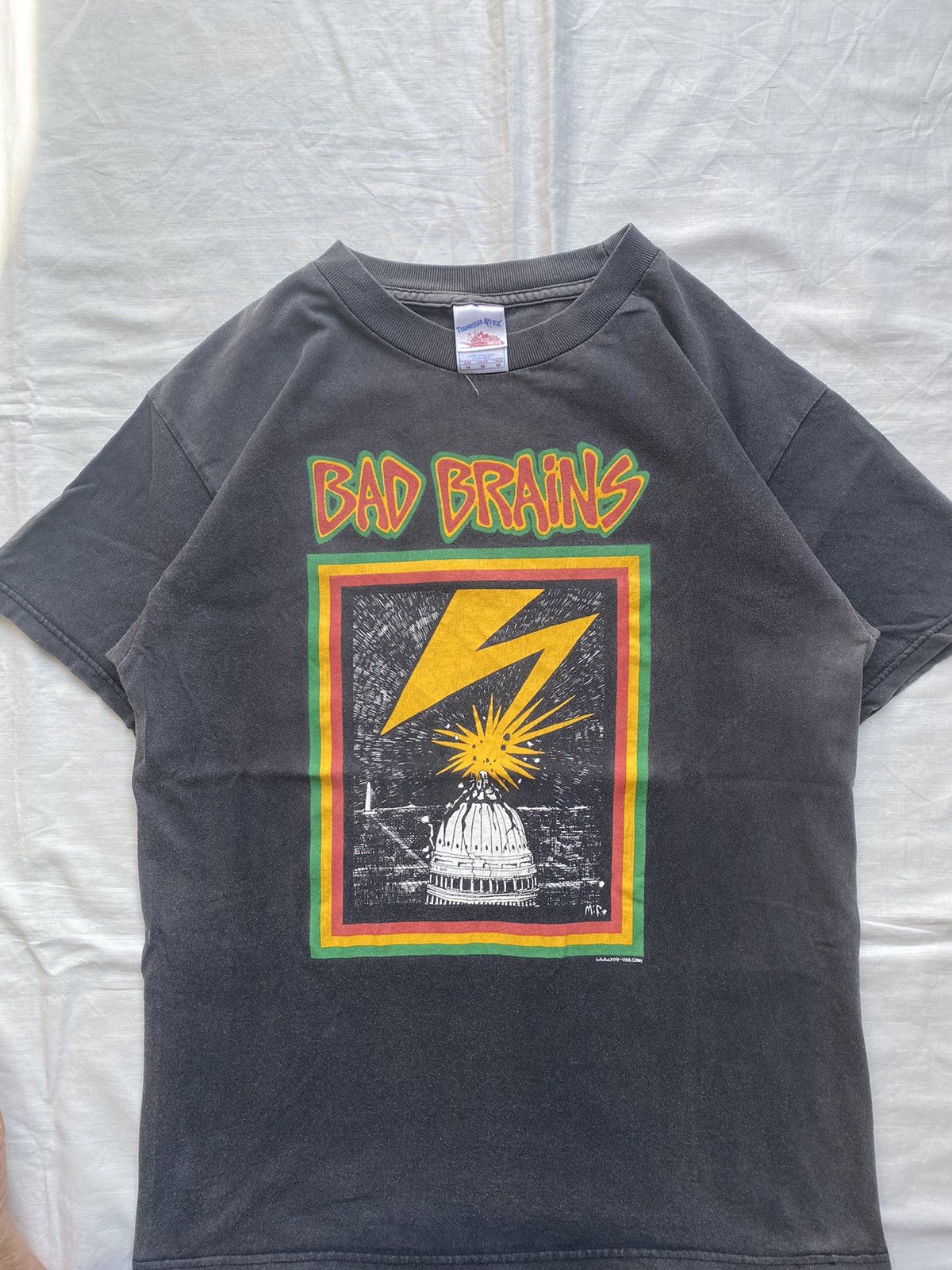 Band Tees × Vintage Bad Brains Band Vintage Faded Size US M / EU 48-50 / 2 - 2 Thumbnail