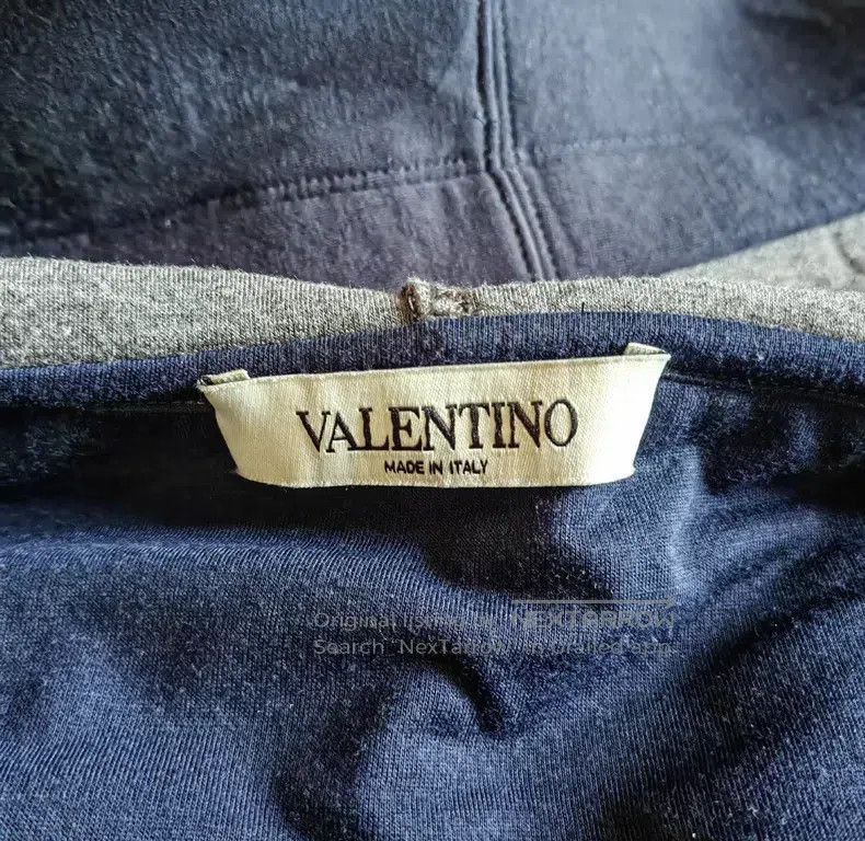 Valentino Valentino Dark blue butterfly zipper space cotton sweatshi Size US XL / EU 56 / 4 - 4 Thumbnail