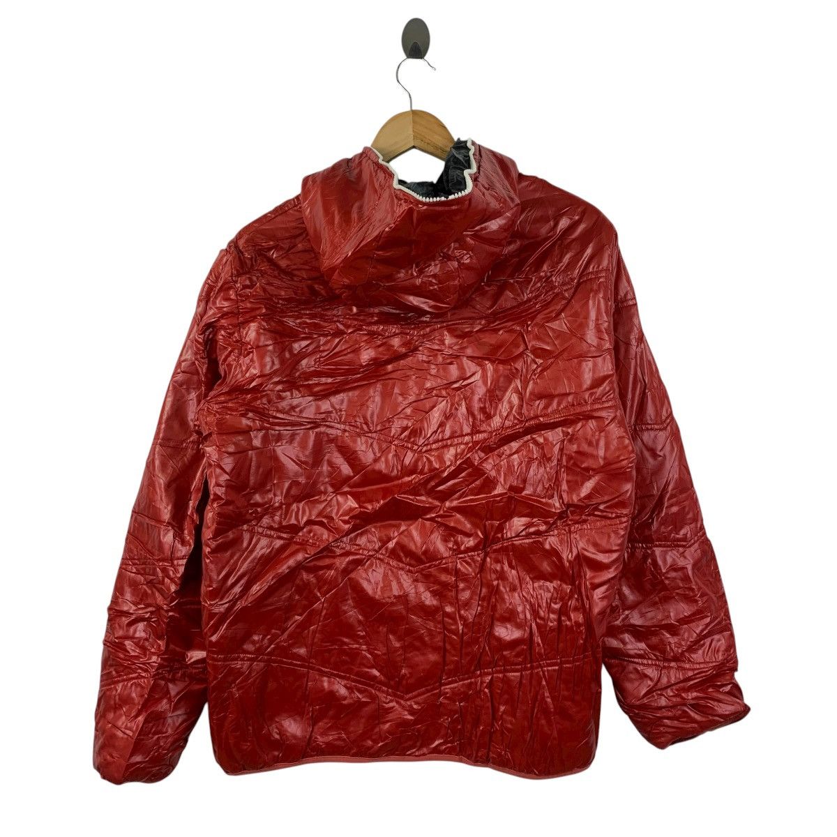Converse Vintage Converse Reversible Puffer Jacket Red / Green Plain Size US XL / EU 56 / 4 - 2 Thumbnail