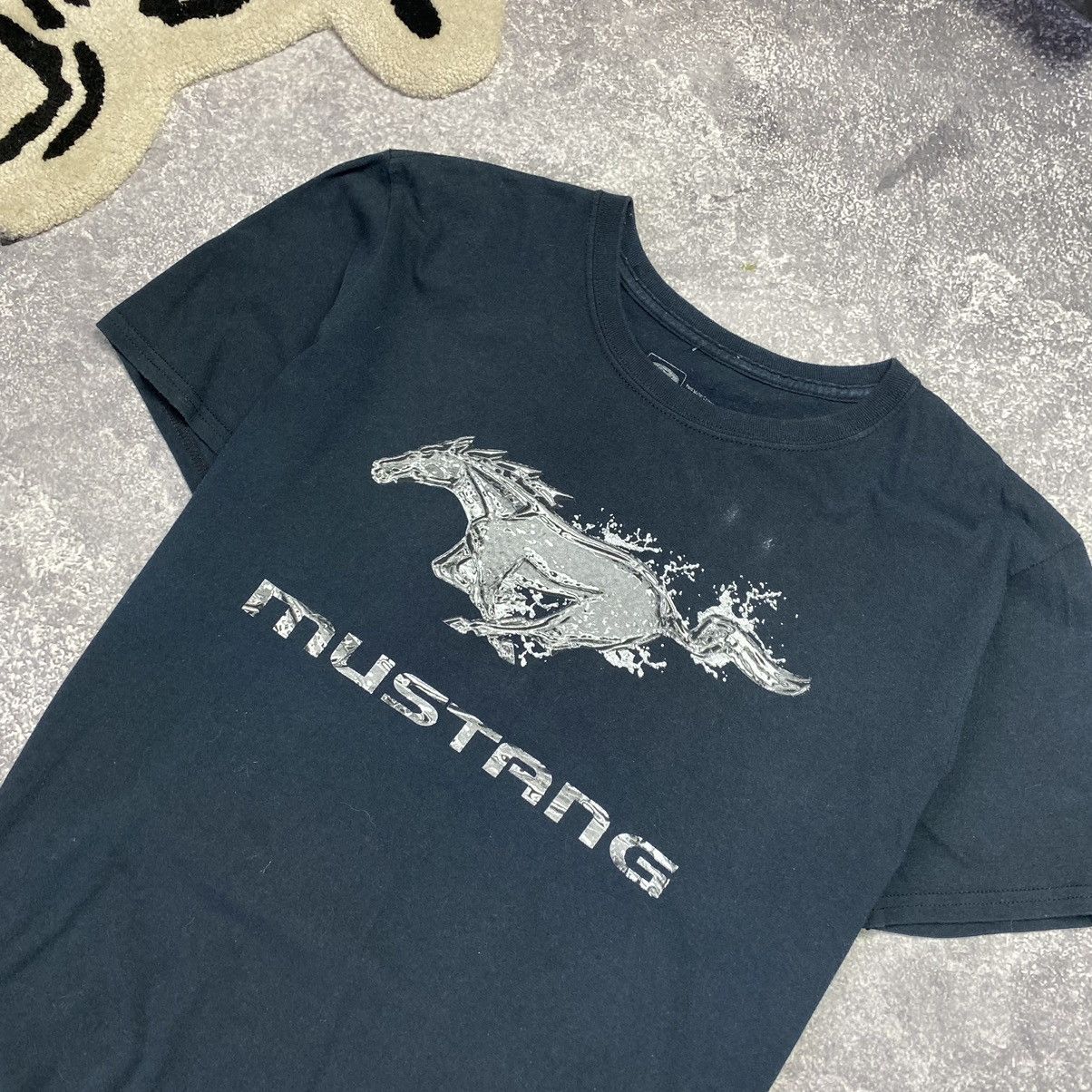 Vintage Vintage Ford Mustang Big Logo racing 90’s tee Size US L / EU 52-54 / 3 - 2 Thumbnail