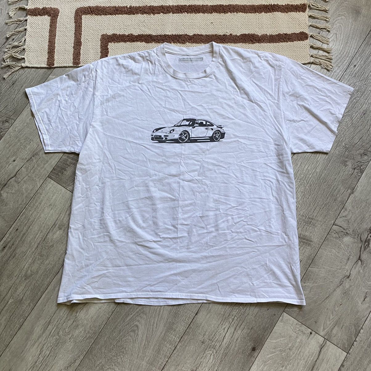 Vintage VINTAGE PORSCHE 911 TURBO MINIMAL T SHIRT Size US XXL / EU 58 / 5 - 1 Thumbnail
