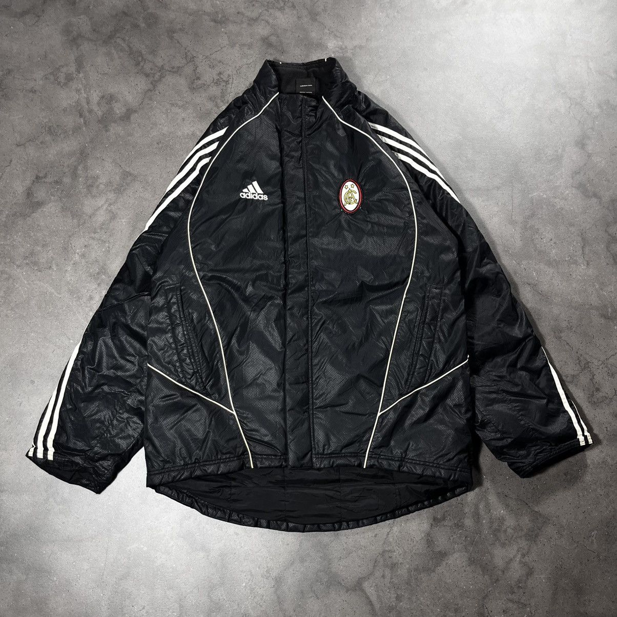 Adidas Vintage 00s Adidas AC Milan Blokecore Training Jacket Jersey Size US XL / EU 56 / 4 - 1 Thumbnail