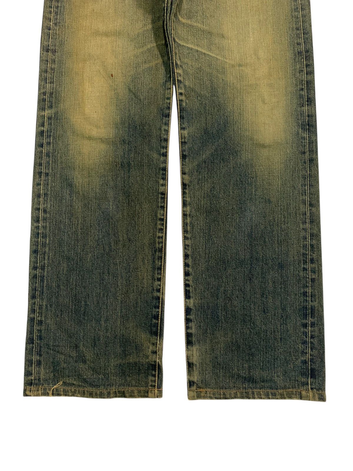 Kapital VINTAGE EDWIN 505X SELVEDGE RUSTY MUDWASH DISTRESSED DENIM Size US 33 - 8 Thumbnail