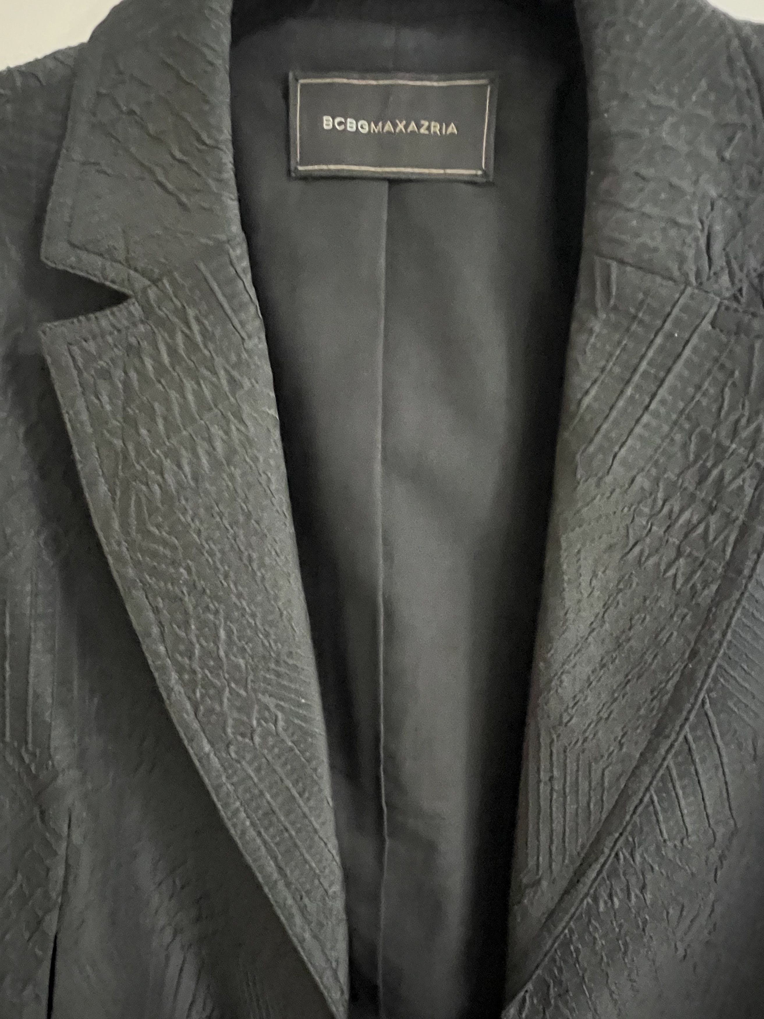 Bcbgmaxazria Unisex Synthetic Blazer with Straps Size S / US 4 / IT 40 - 3 Thumbnail