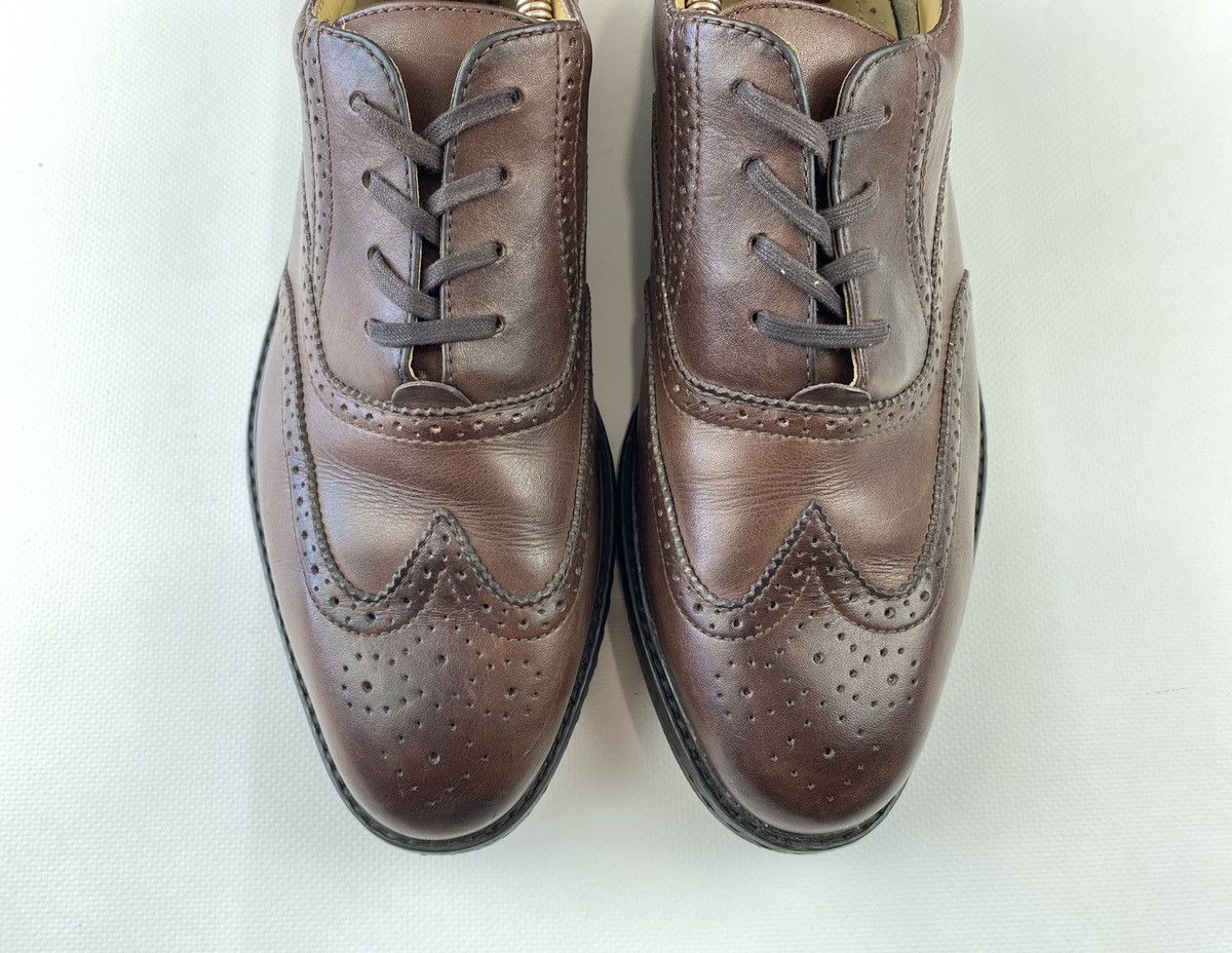 Barbour Barbour Shoes Worcester Brown Leather Brogues Size US 10.5 / EU 43-44 - 5 Thumbnail