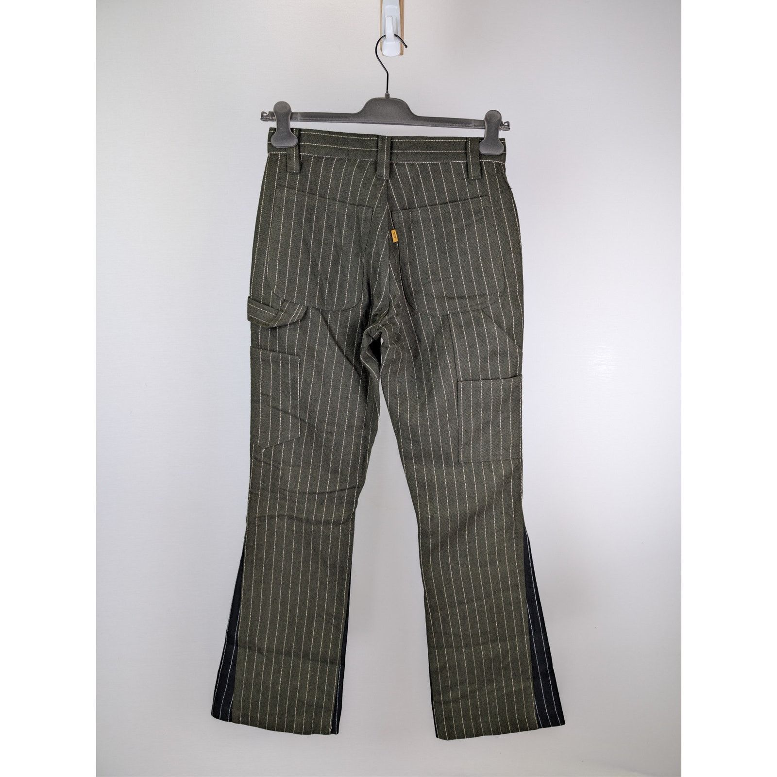 Gallery Dept. o1rshd1 Pinstripe Business Carpenter Flare Pants olive green Size US 38 / EU 54 - 10 Thumbnail