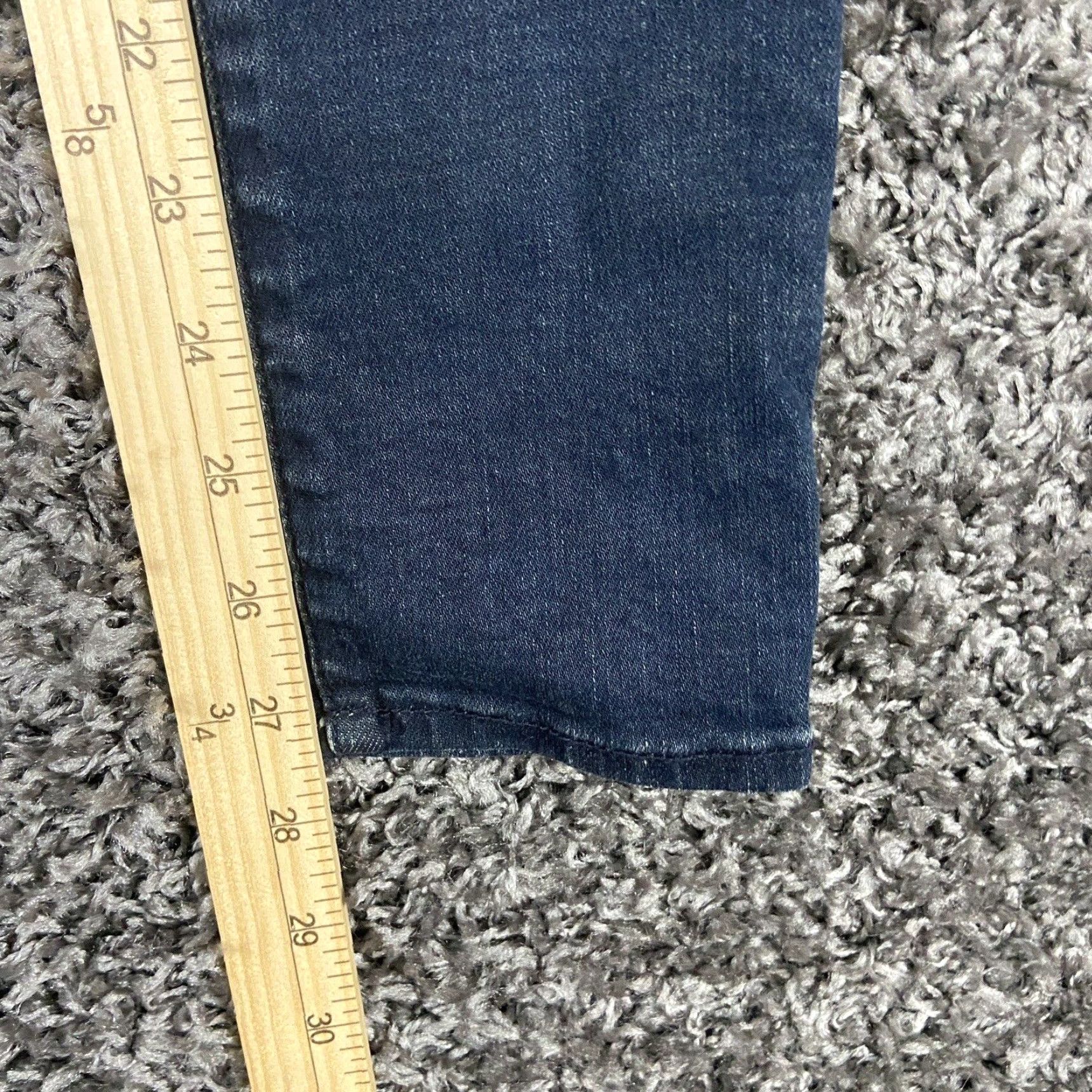 Abercrombie & Fitch Abercrombie & Fitch Harper Super Skinny Women’s 25/0s Blue Jeans Size 25" / US 0 / IT 36 - 6 Thumbnail