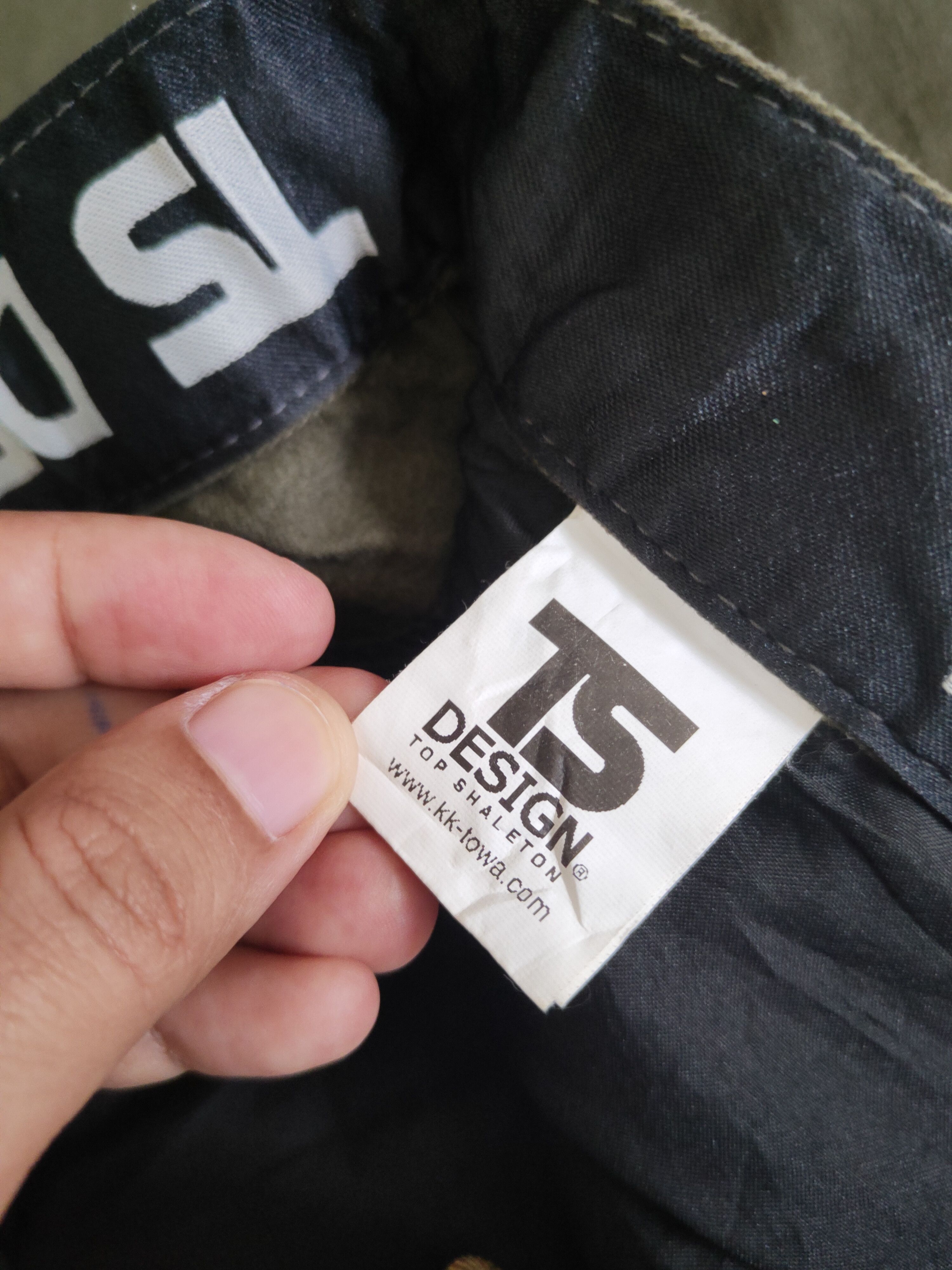 Japanese Brand DL TS Design Dark Olive Multipocket Cargo Pants #46-277T Size US 33 - 14 Thumbnail