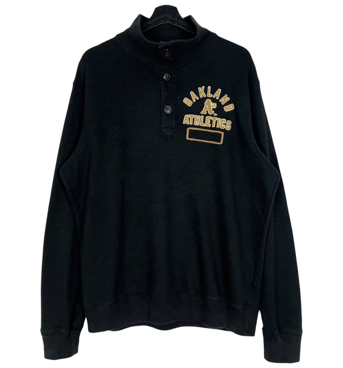 MLB × NFL × Vintage Vintage Oakland Athletics Mlb Pull Over Sweatshirt Size US XL / EU 56 / 4 - 1 Thumbnail