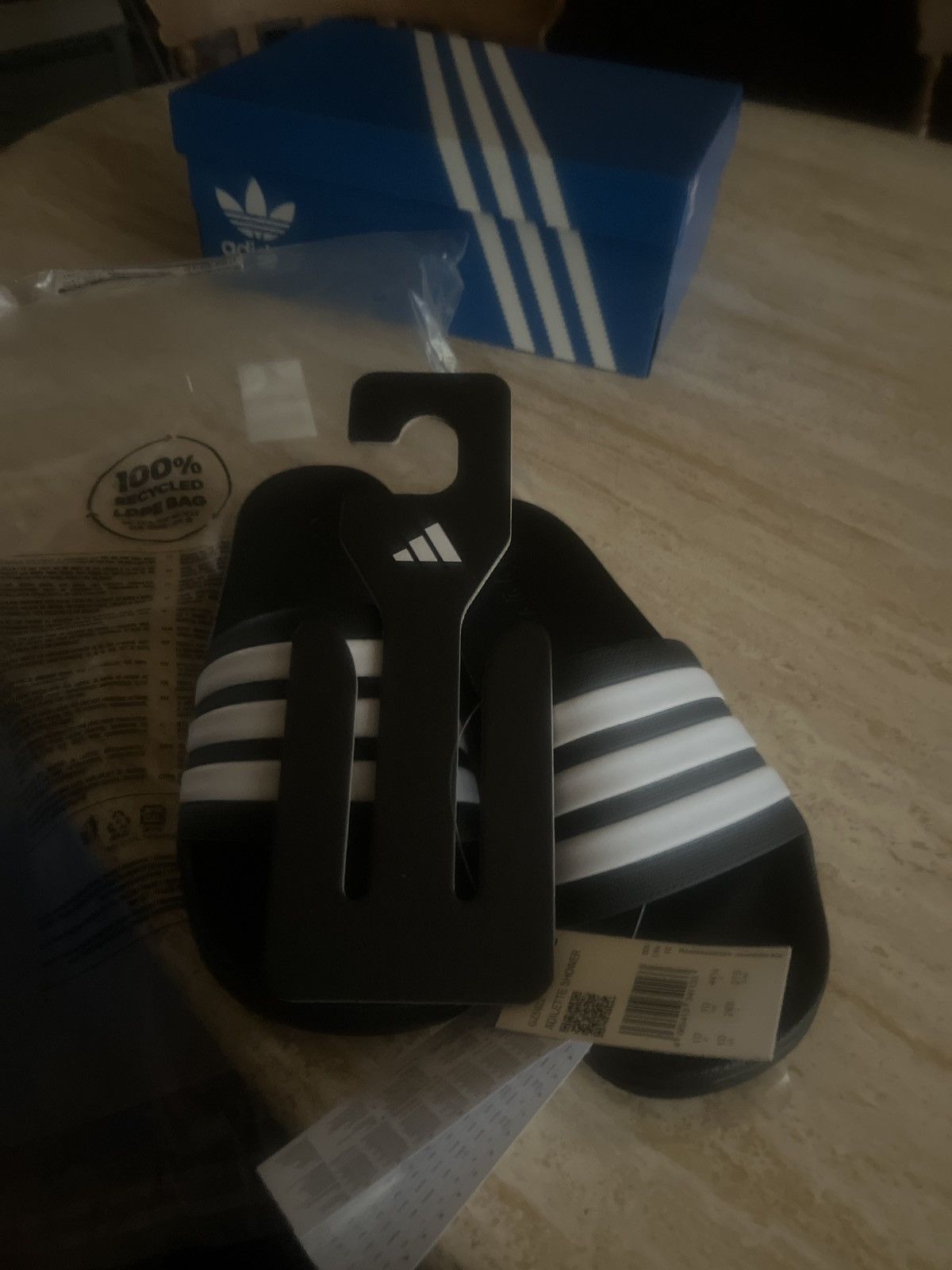 Adidas Adilette Shower Slides Size US 10 / EU 43 - 4 Thumbnail
