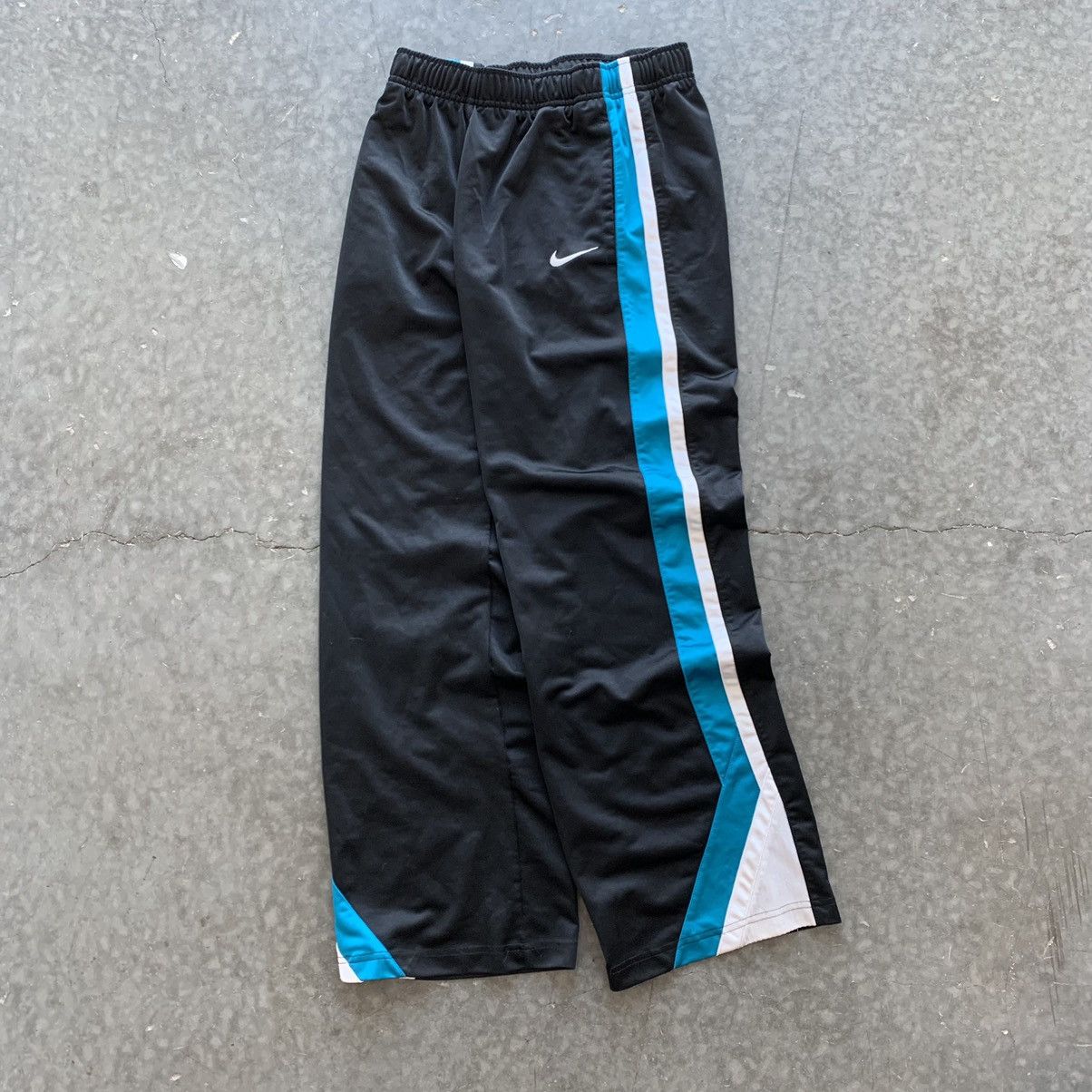 Nike Streetwear Vintage Crazy Vintage Y2K Nike Track Pants Polyester Striped Grailed