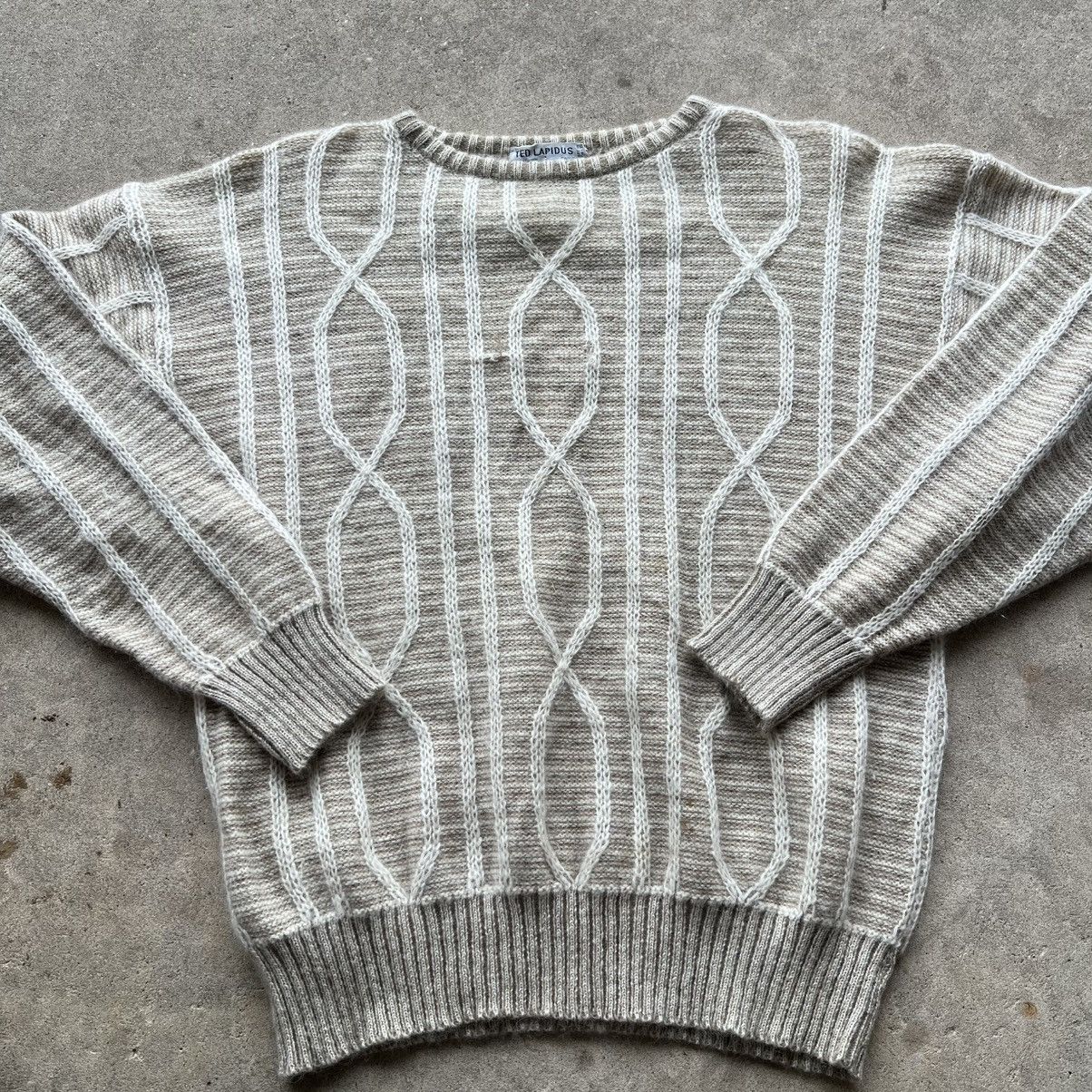 Vintage 80s Vintage Mohair winter sweater Size US L / EU 52-54 / 3 - 1 Thumbnail