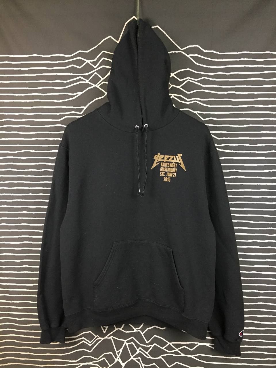 Kanye West Kanye West Yeezus Glastonbury Tour 2015 x Champion Hoodie Size US M / EU 48-50 / 2 - 8 Thumbnail