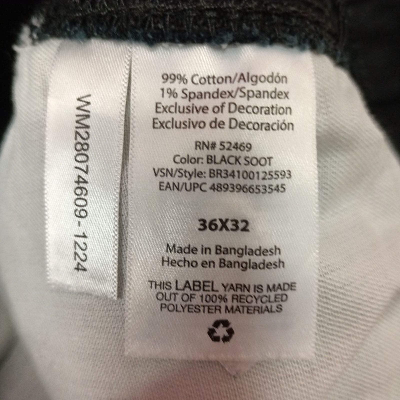 Other Brahma Work Carpenter Pants Men's Size 36x32 Black Relaxed Size US 36 / EU 52 - 6 Thumbnail