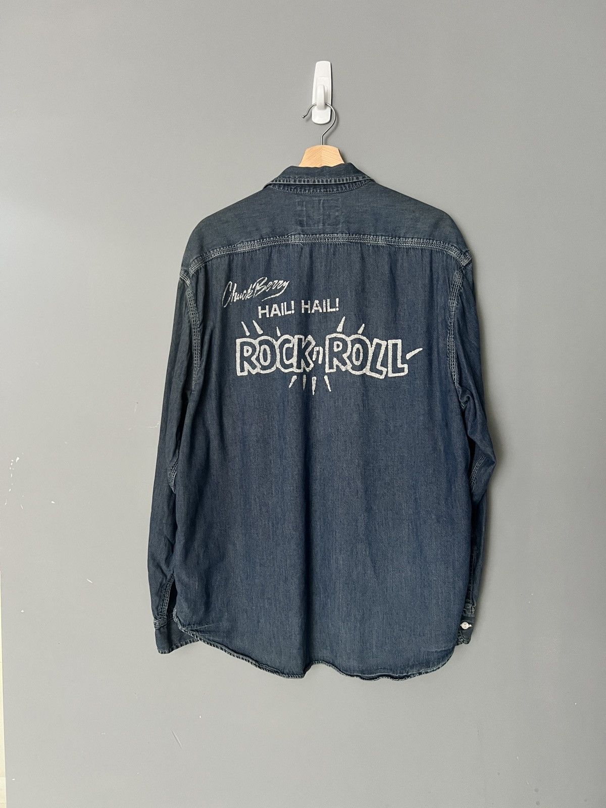 Levi's Vintage Clothing Ultra-rare vintage Levi’s denim shirt, 1980s. A Chuck Berry Size US L / EU 52-54 / 3 - 1 Thumbnail