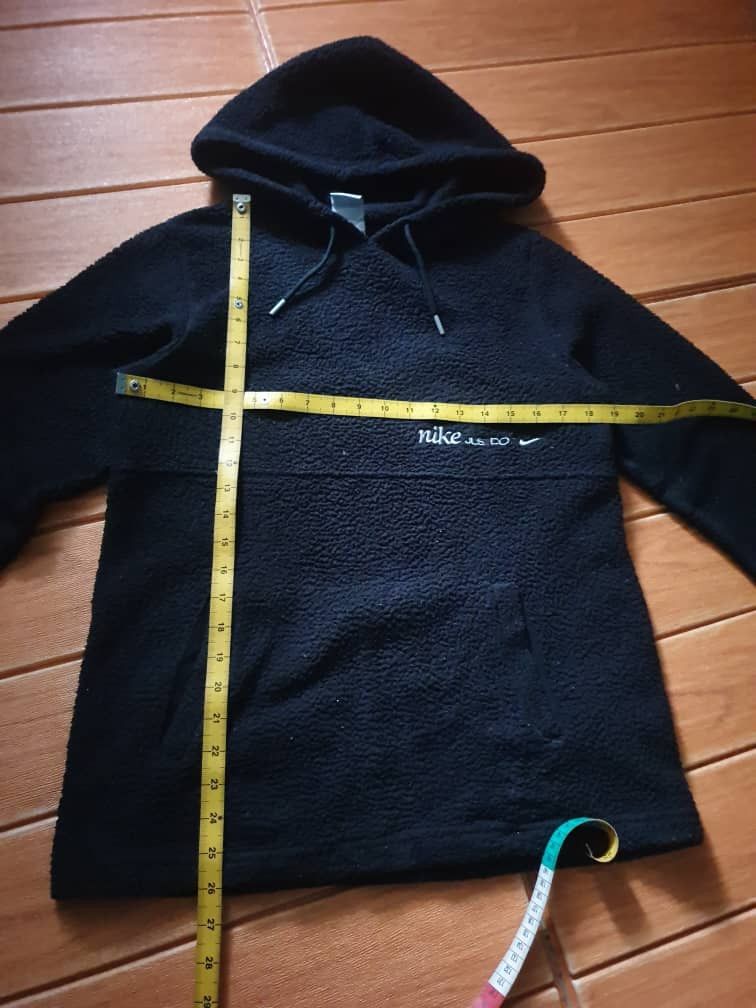 Nike Nike just do black colour fleece Sweater Size M / US 6-8 / IT 42-44 - 6 Thumbnail